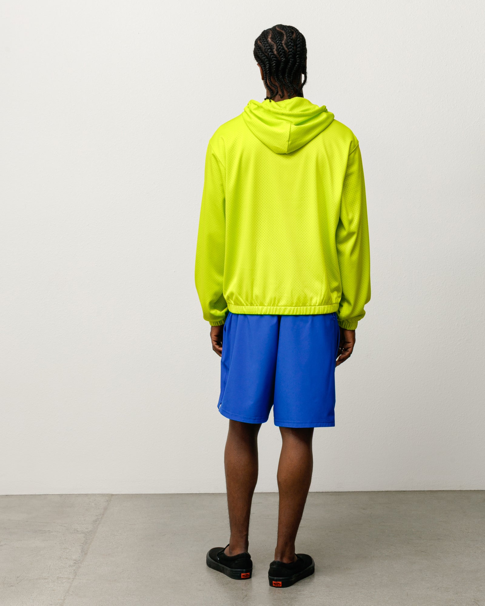 Athletic Mesh Zip Hoodie – Safety Green | Tops & Knits | Stüssy Japan