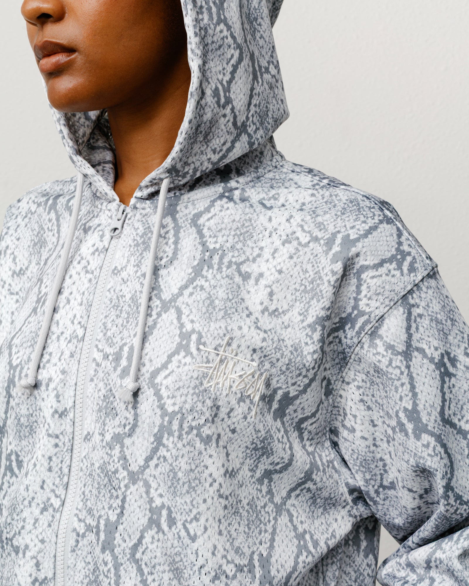 Stussy メッシュジップパーカー Athletic Mesh Zip Hoodie – Snake | Tops & Knits | Stüssy Japan