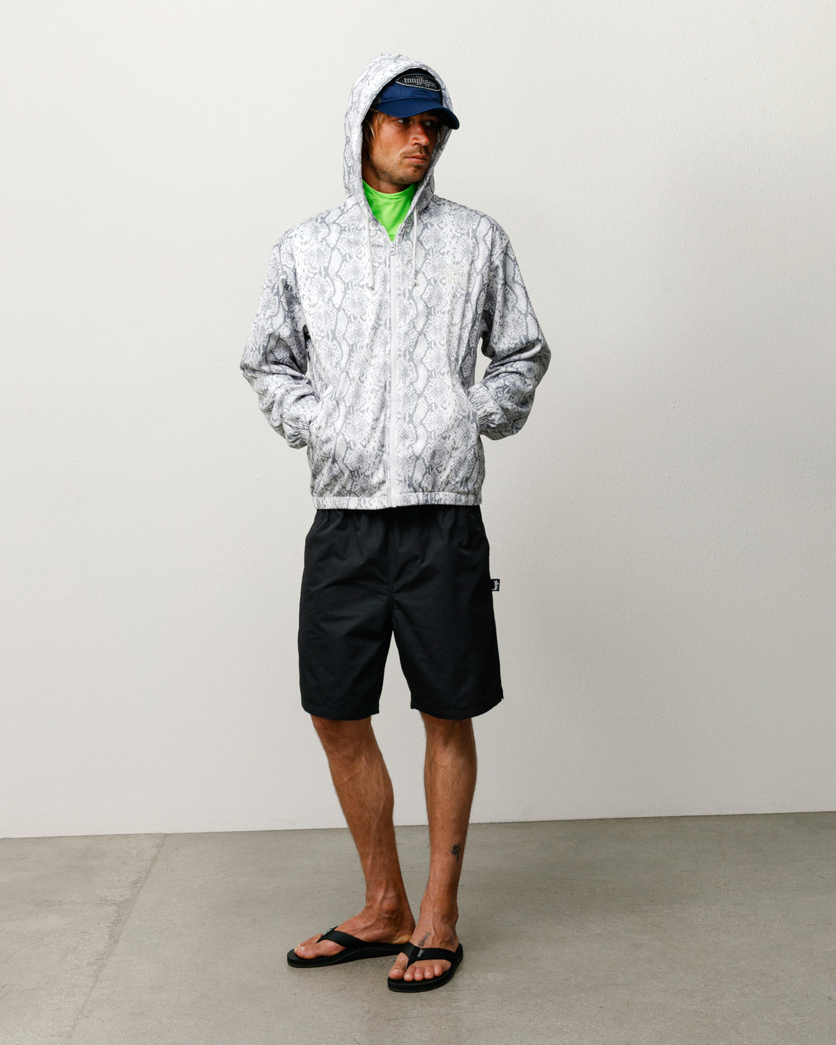 Athletic Mesh Zip Hoodie – Snake | Tops & Knits | Stüssy Japan