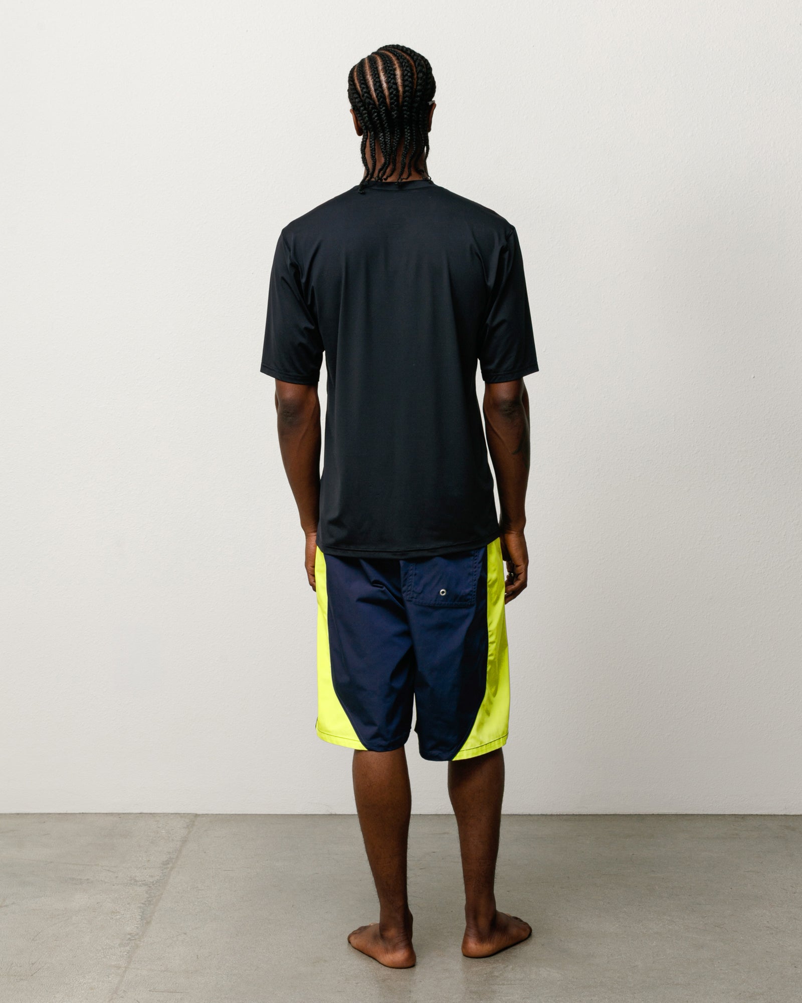 Ss Rash Guard – Black | Tops & Shirts | Stüssy Japan
