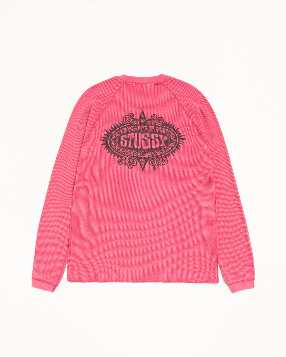 Mantra Raglan Thermal – Pink | Tops & Knits | Stüssy Japan