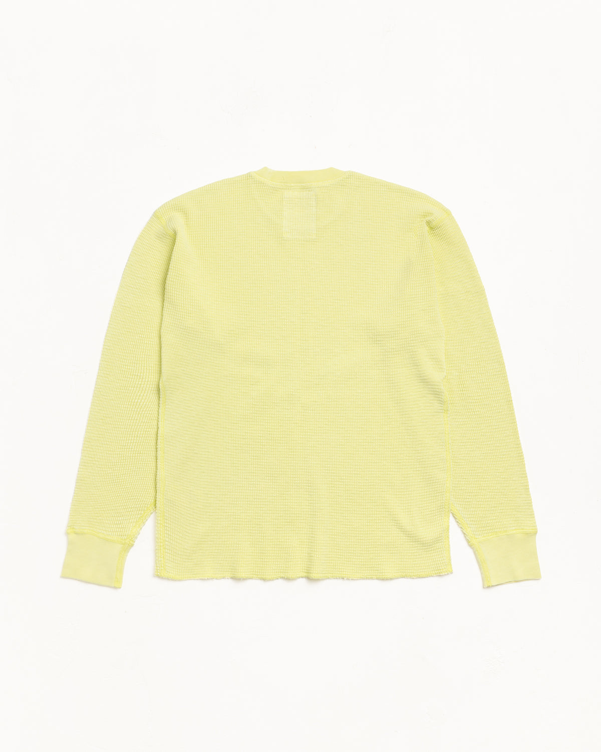 Pigment Dyed LS Thermal – Lime | Tops & Knits | Stüssy Japan