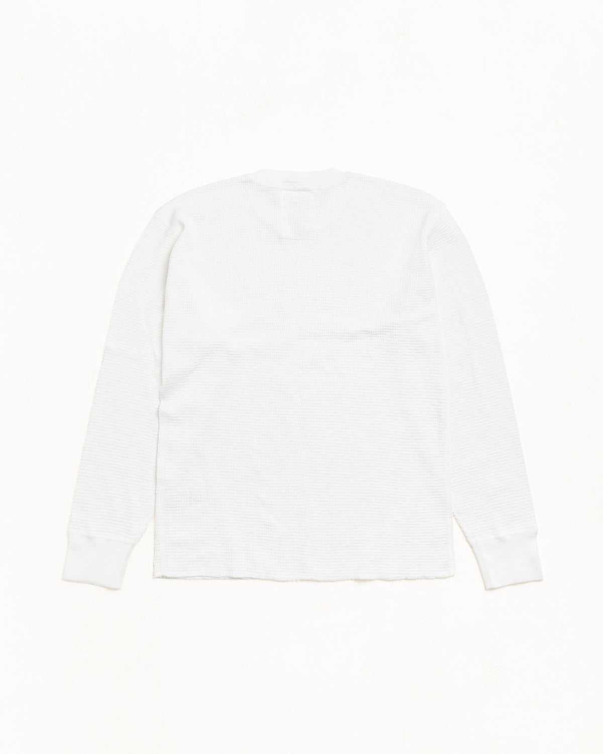 Pigment Dyed LS Thermal – White | Tops & Knits | Stüssy Japan