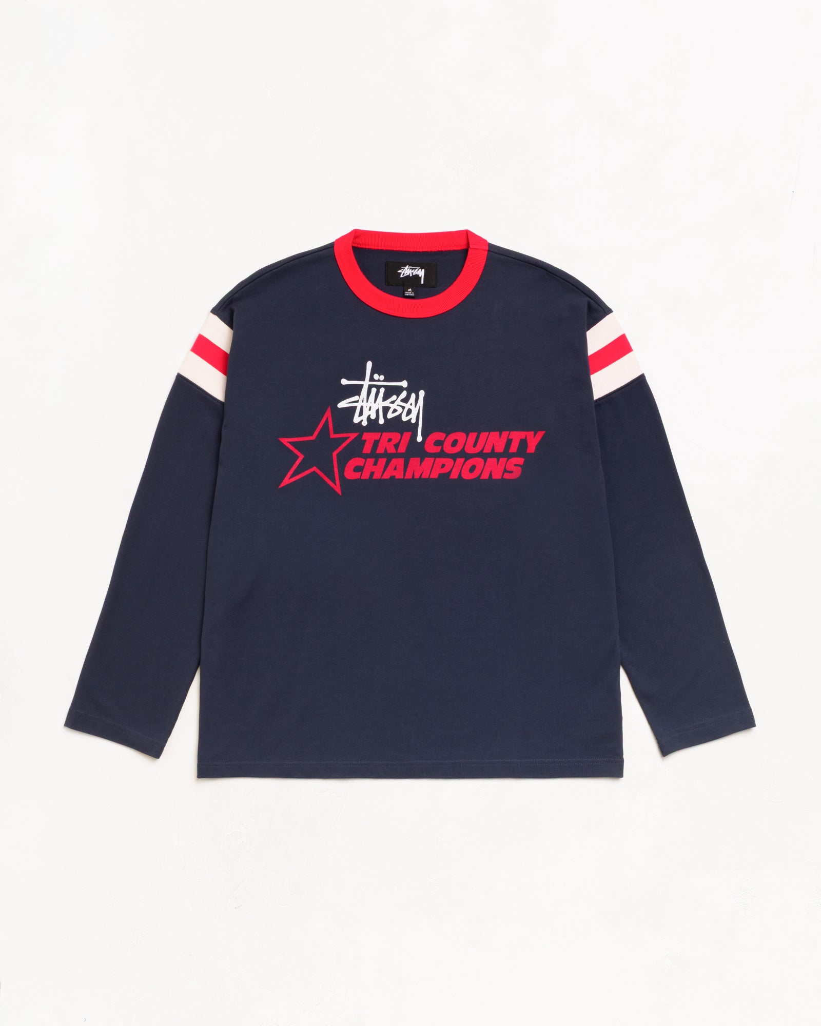 LS Ringer Tee - Ink | Tops & Shirts | Stüssy Japan