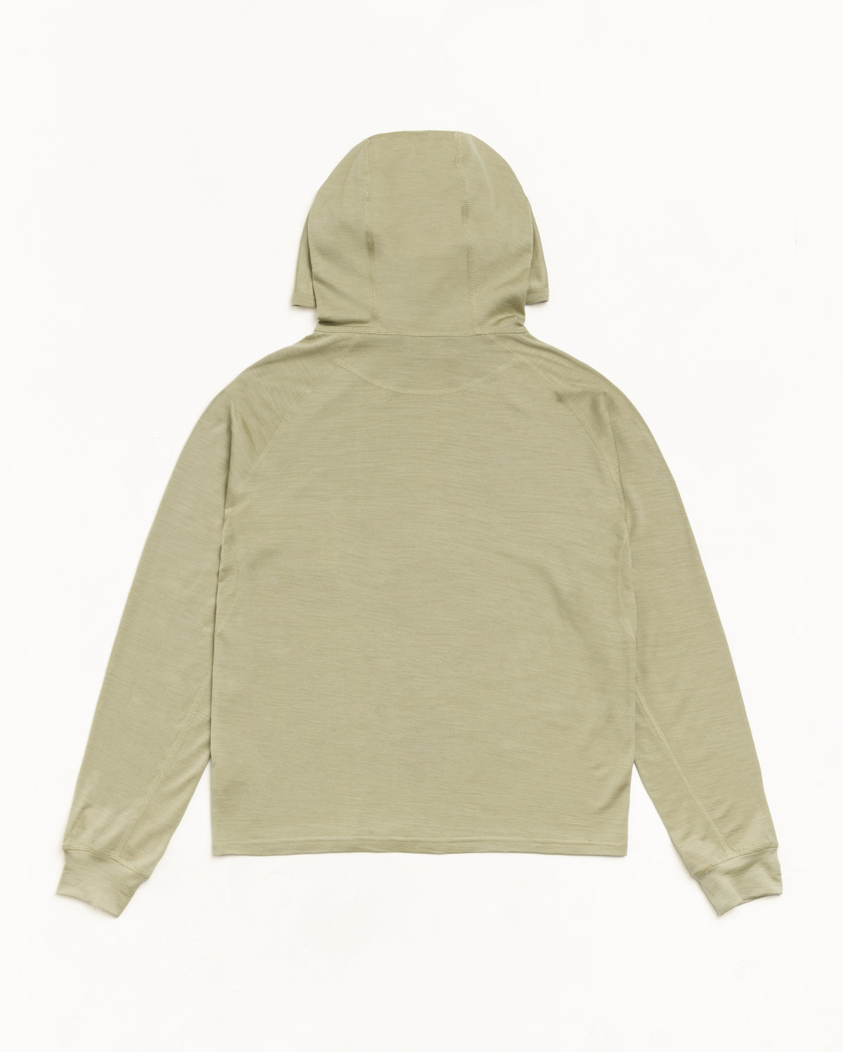 Utility Zip Hood Unisex Long Sleeve In Khaki