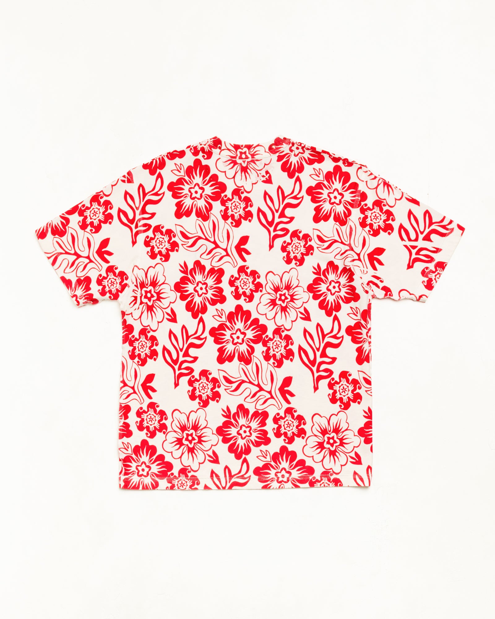 Lazy Floral Tee - White | Tops & Shirts | Stüssy Japan