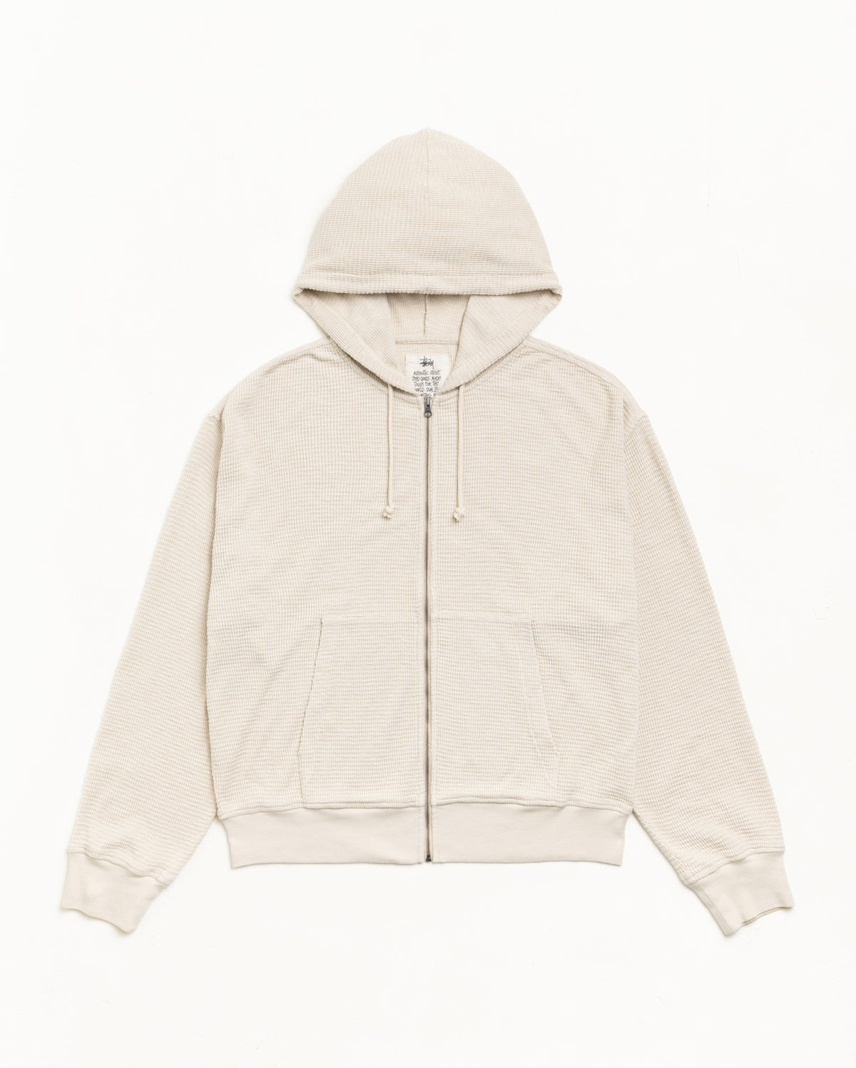 Lightweight Thermal Hoodie - Bone | Tops & Knits | Stüssy Japan