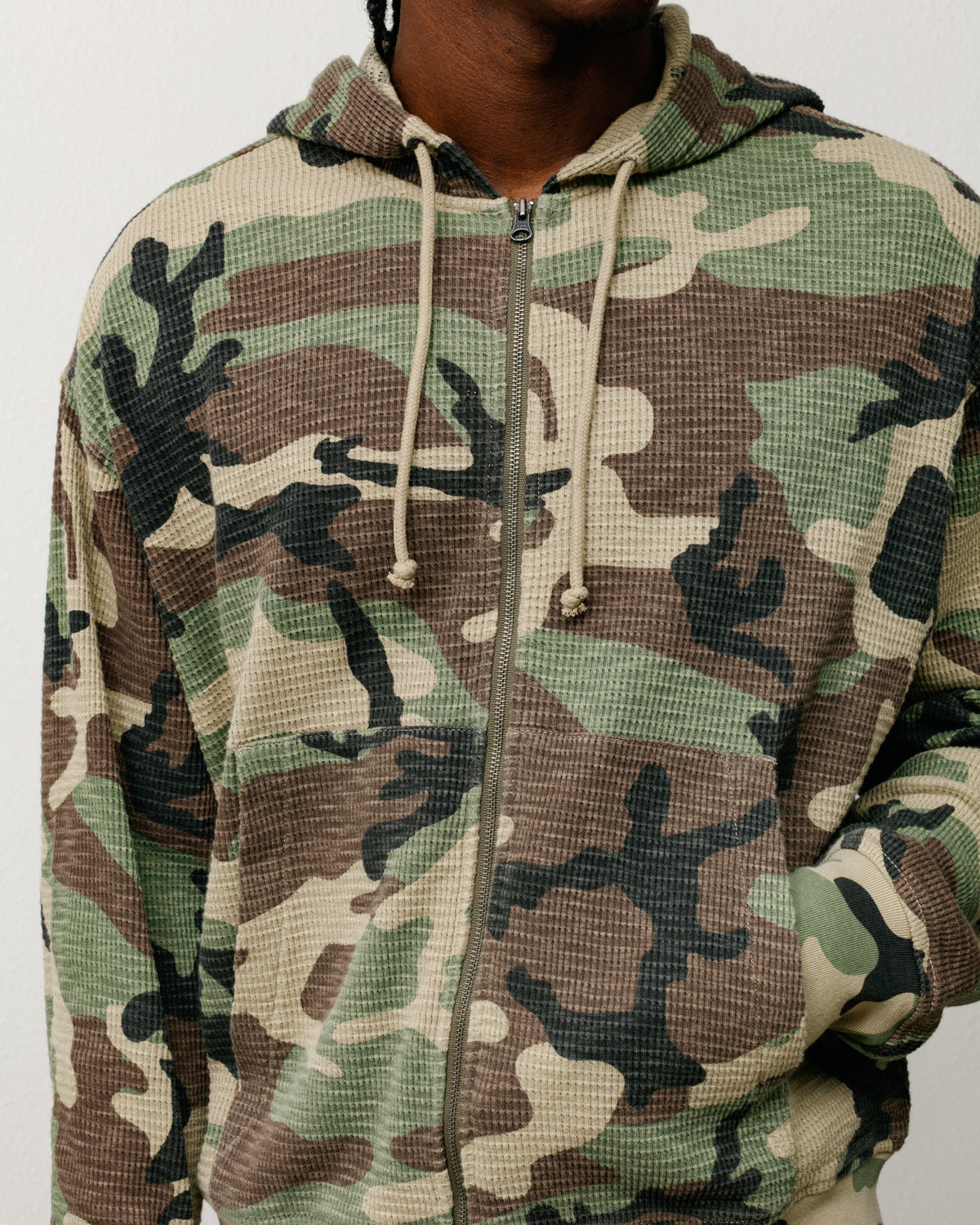 Lightweight Thermal Hoodie – Camo | Tops & Knits | Stüssy Japan