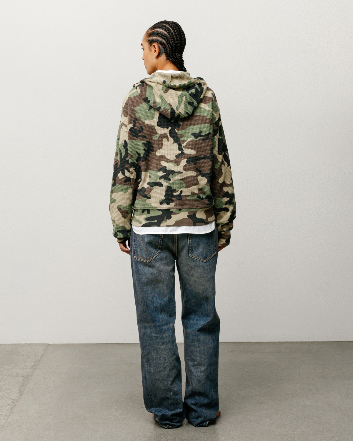 Lightweight Thermal Hoodie – Camo | Tops & Knits | Stüssy Japan