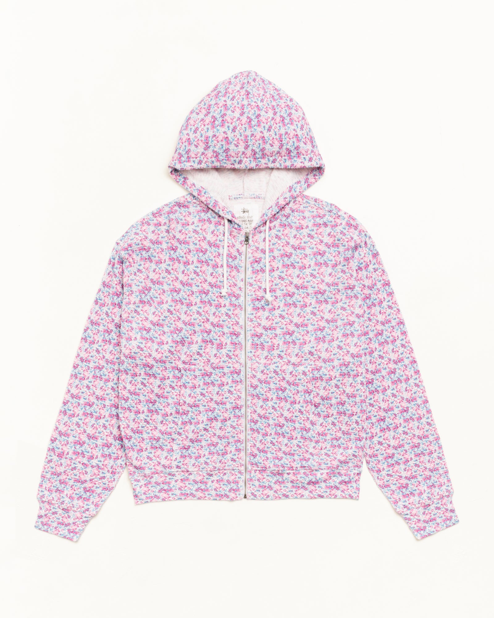 Lightweight Thermal Hoodie - Floral | Tops & Knits | Stüssy Japan