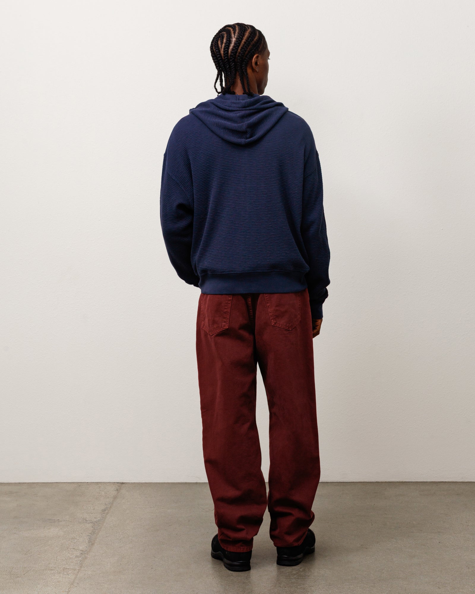 Lightweight Thermal Hoodie - Navy | Tops & Knits | Stüssy Japan