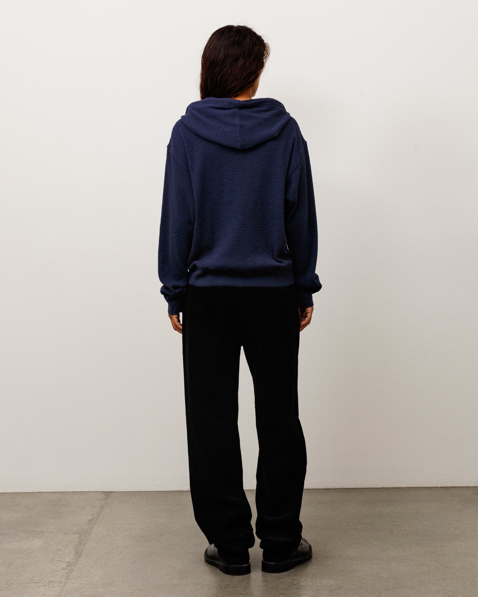 Lightweight Thermal Hoodie - Navy | Tops & Knits | Stüssy Japan