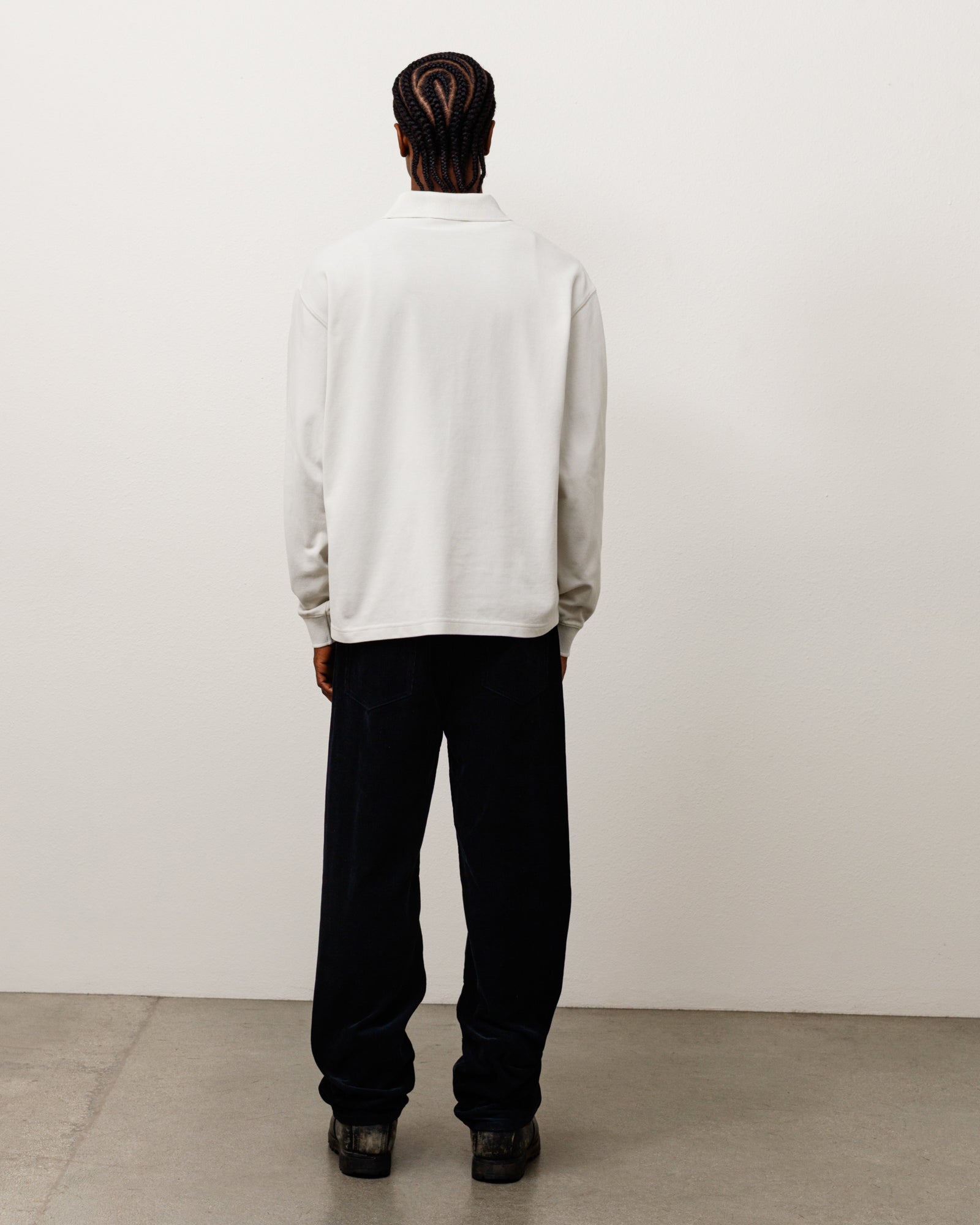 Classic Pique LS Polo - Bone | Tops & Knits | Stüssy Japan