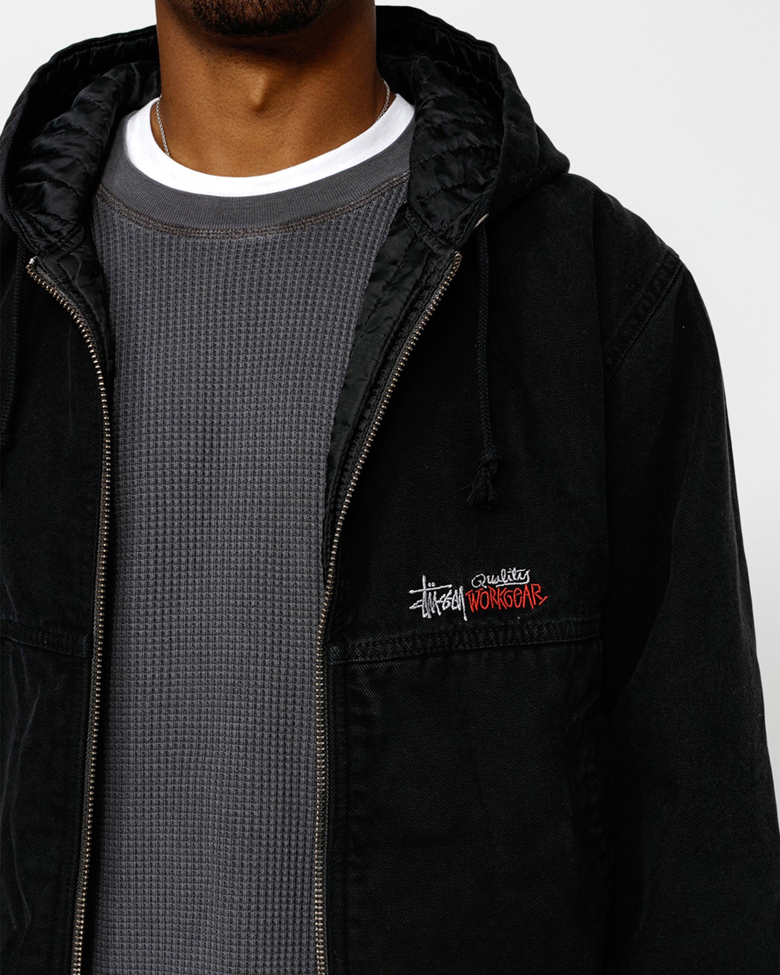 Work Jacket Insulated Canvas in black – Stüssy Japan