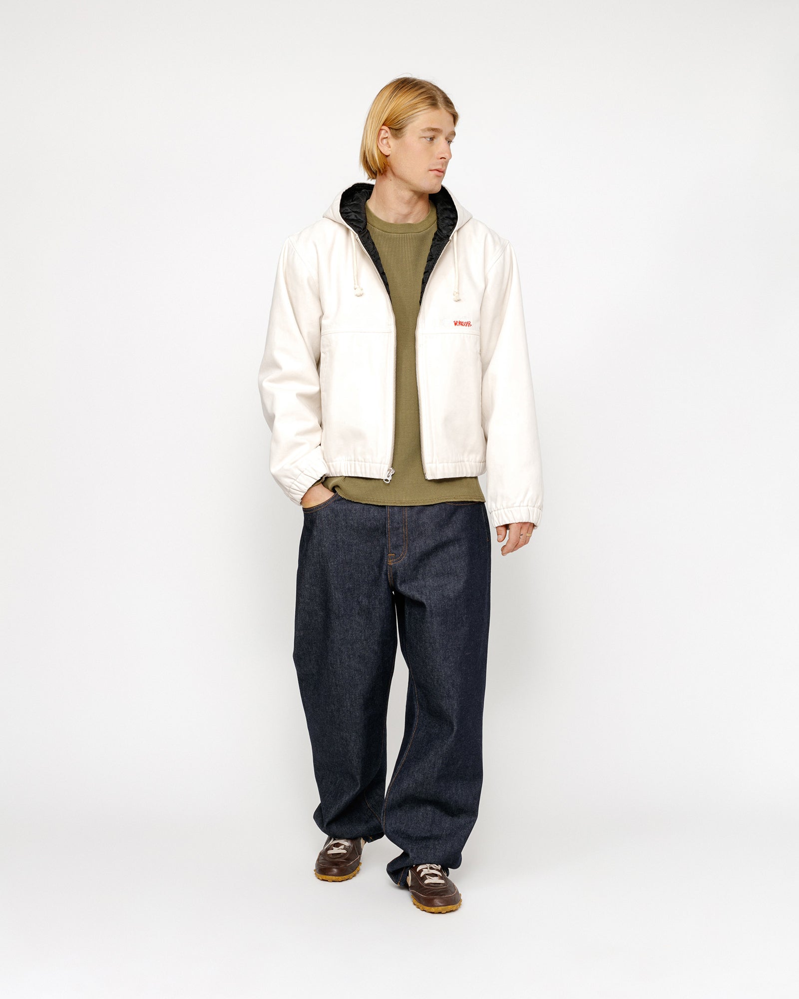 Work Jacket Insulated Canvas in bone – Stüssy Japan