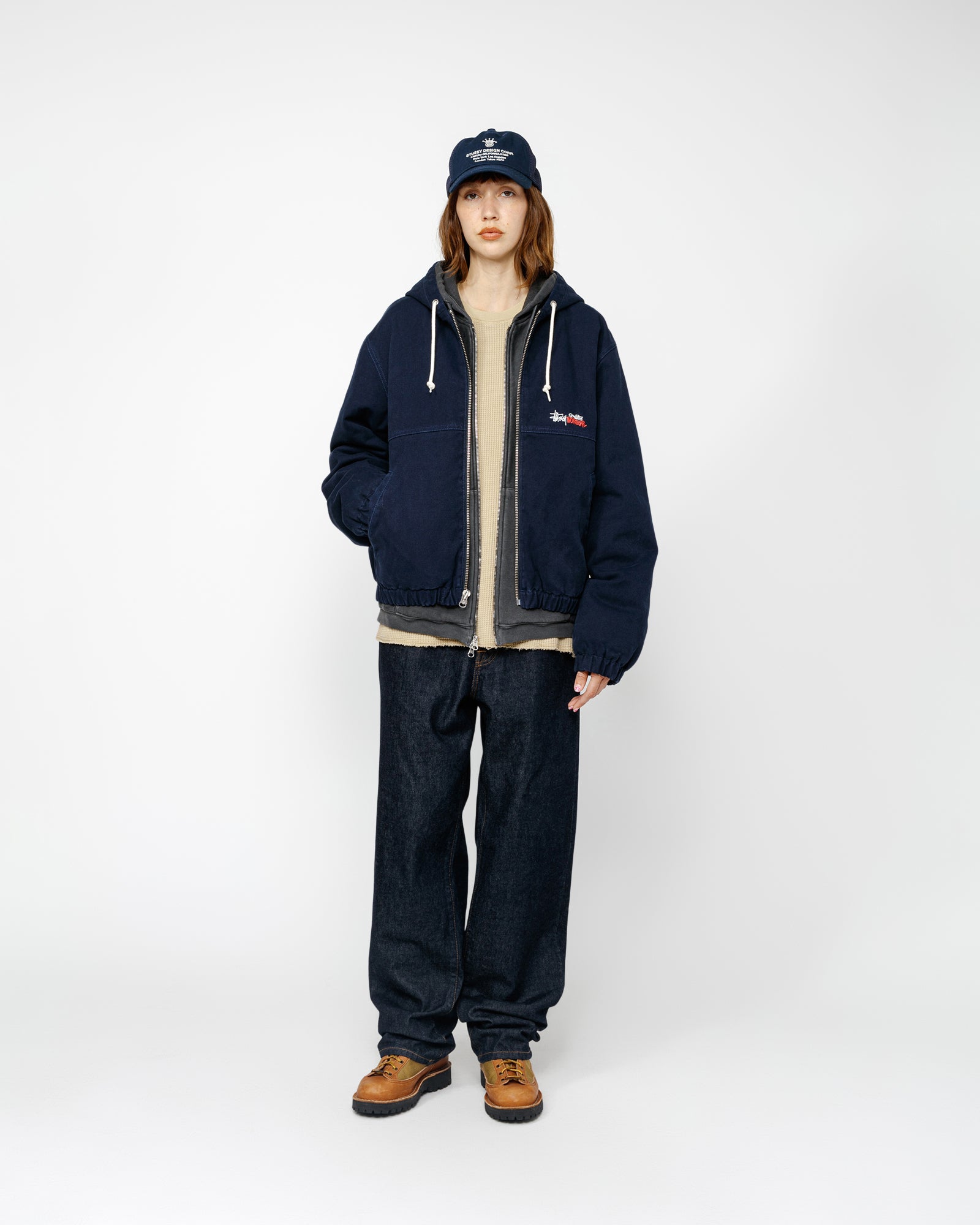 Work Jacket Insulated Canvas in navy – Stüssy Japan