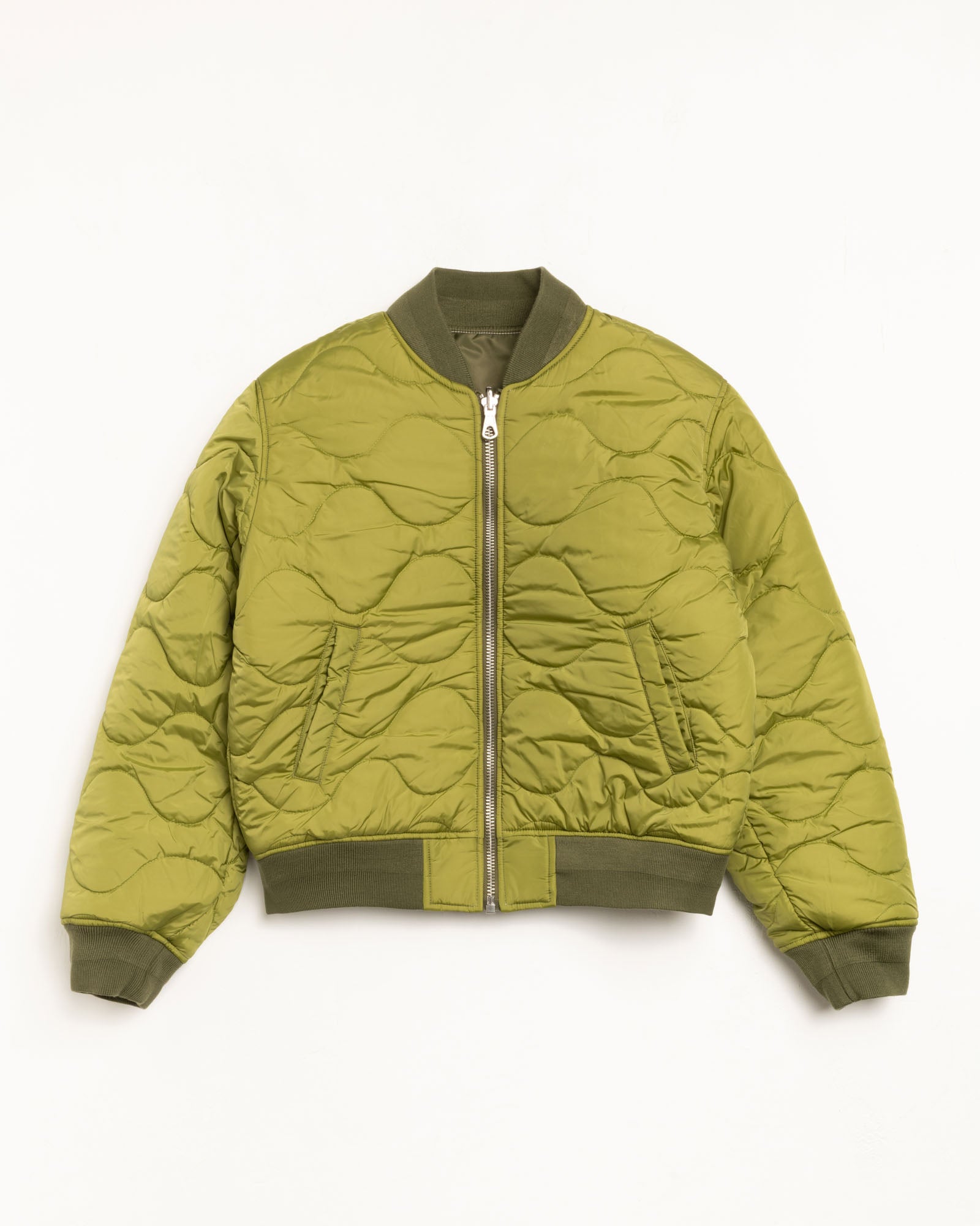 Built Reversible Bomber Jacket – Olive | Outerwear | Stüssy Japan