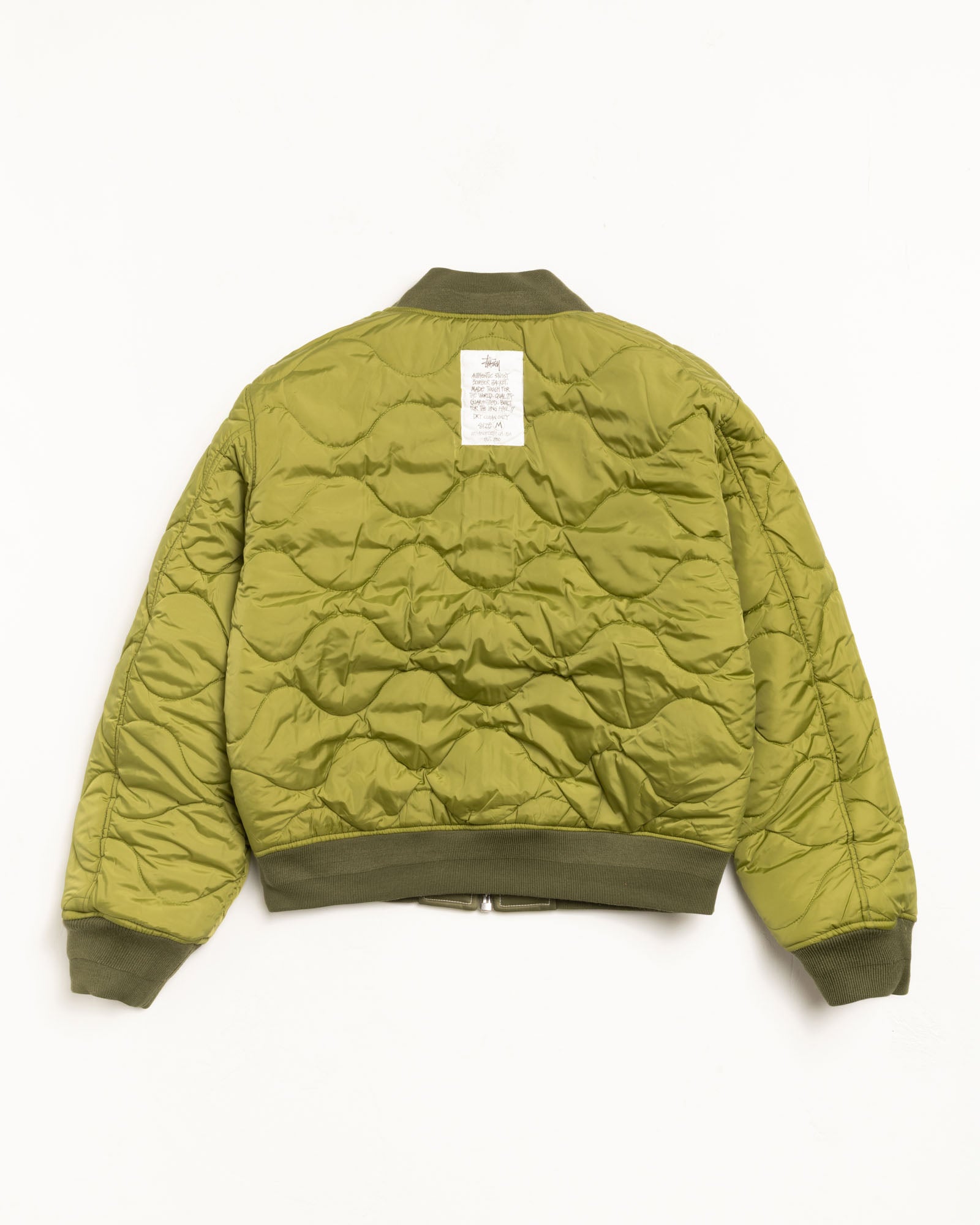 Built Reversible Bomber Jacket – Olive | Outerwear | Stüssy Japan