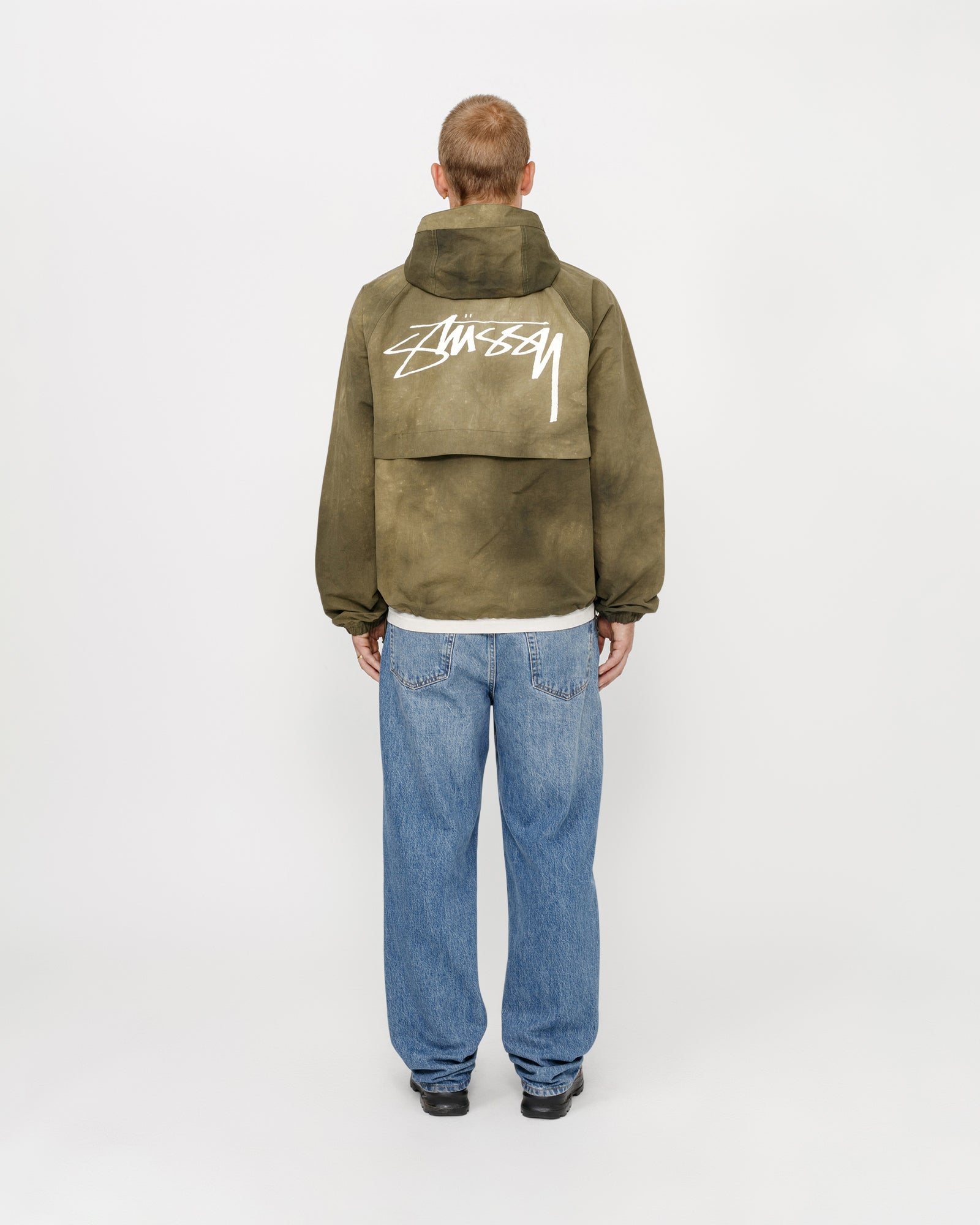 Beach Shell Wave Dye in forest green – Stüssy Japan