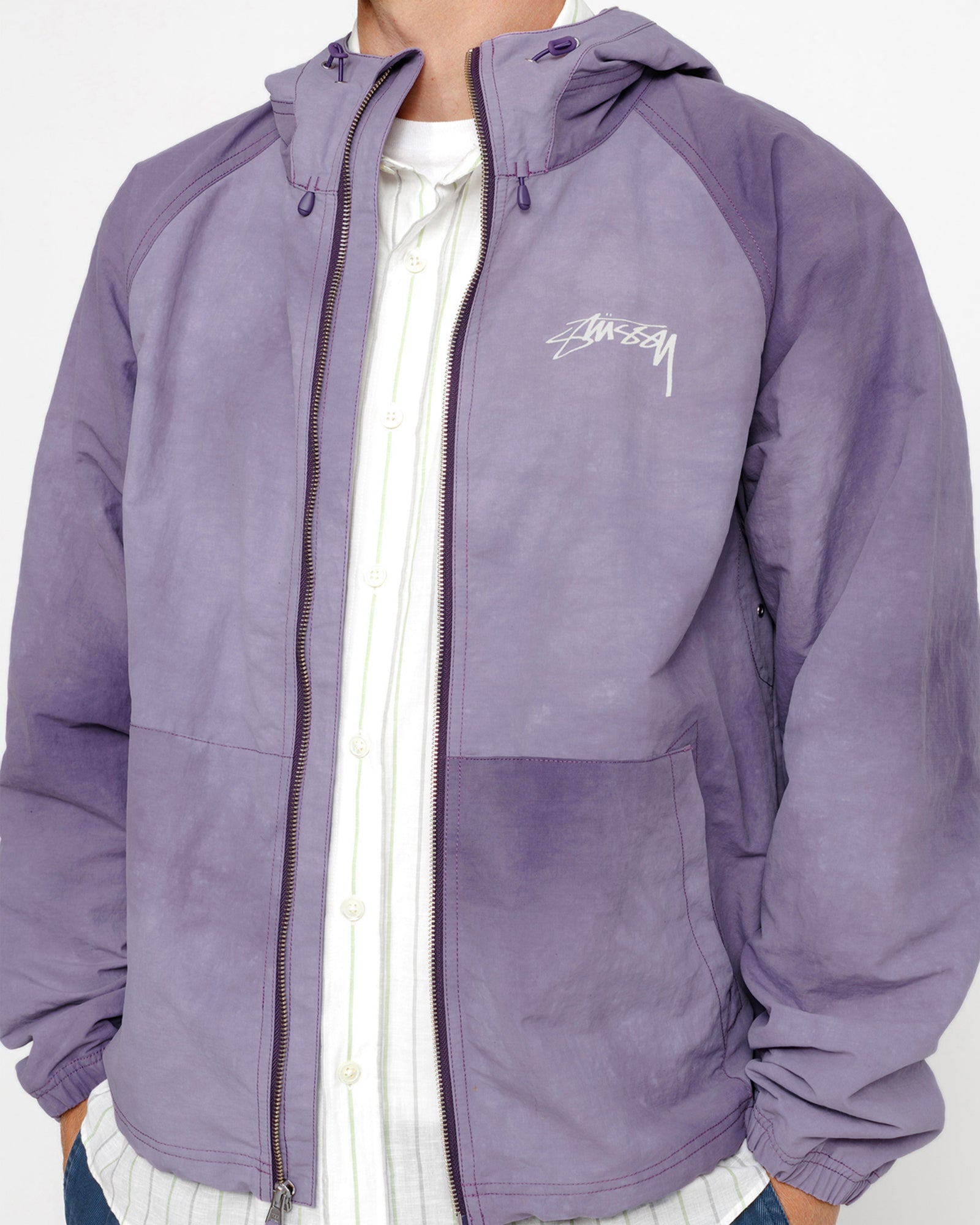 Beach Shell Wave Dye in grape – Stüssy Japan