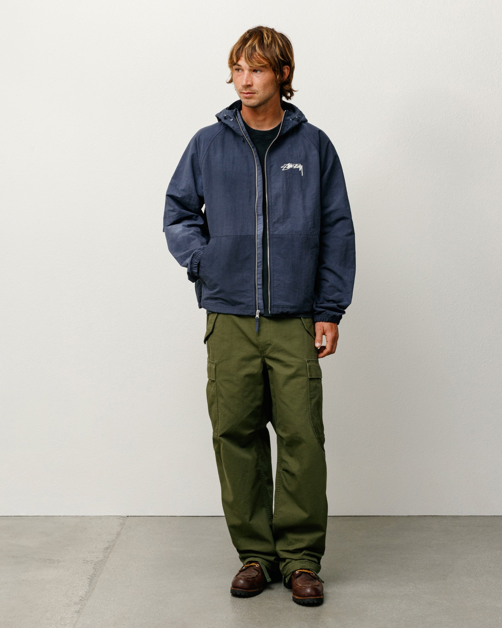 Beach Shell Wave Dye – Navy | Outerwear | Stüssy Japan
