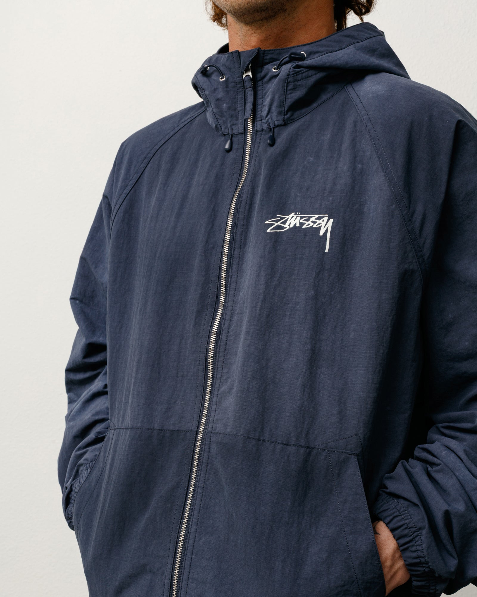 Beach Shell Wave Dye – Navy | Outerwear | Stüssy Japan