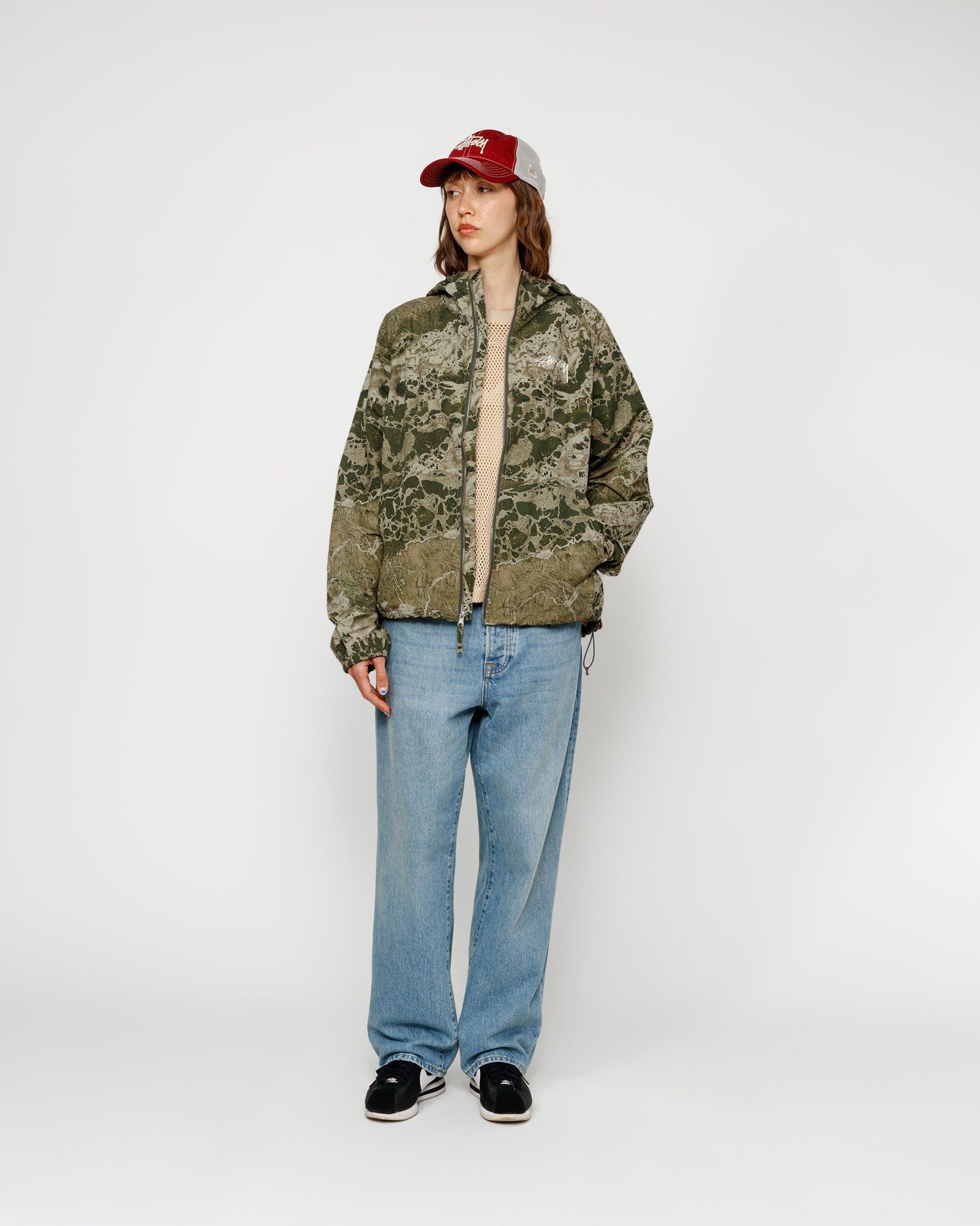 Realtree WAV3 camo ウェイブダイ ナイロン シェルジャケット Realtree WAV3 camo ウェイブダイ ナイロン シェルジャケット