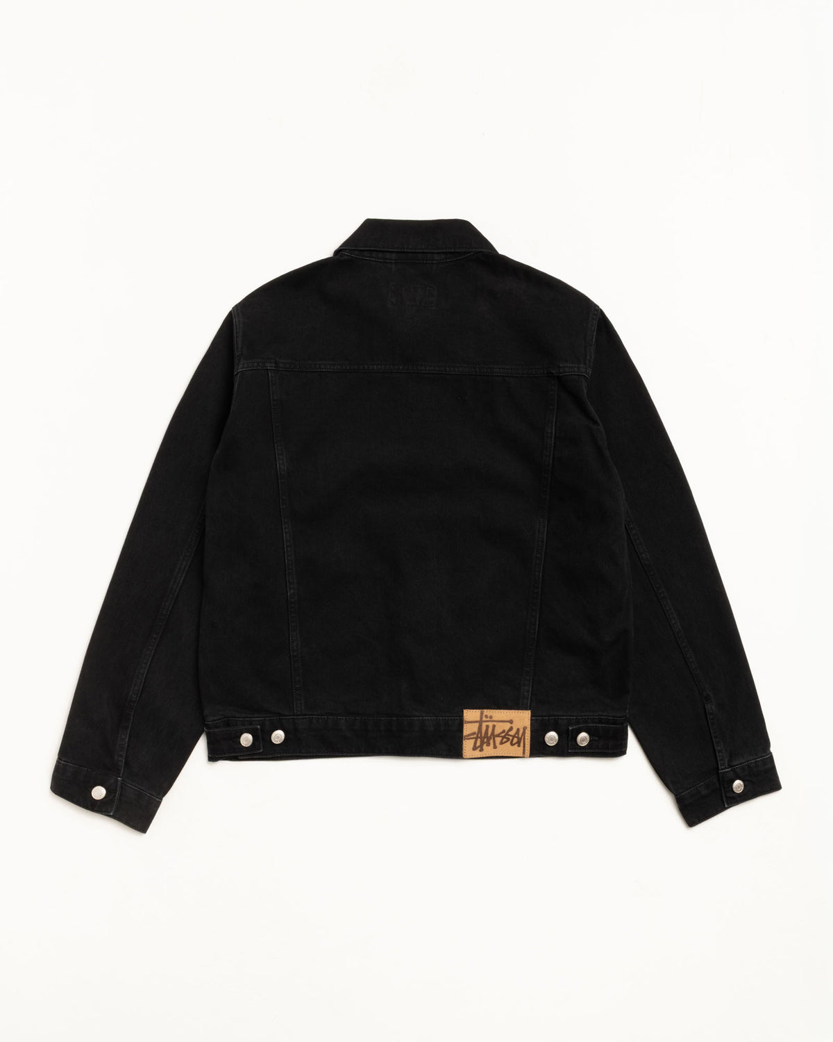 Trucker Jacket Denim – Black | Outerwear | Stüssy Japan