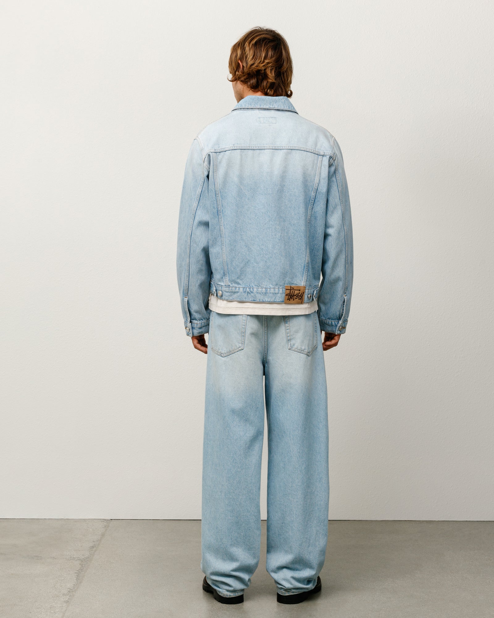 Trucker Jacket Denim – Light Wash | Outerwear | Stüssy Japan