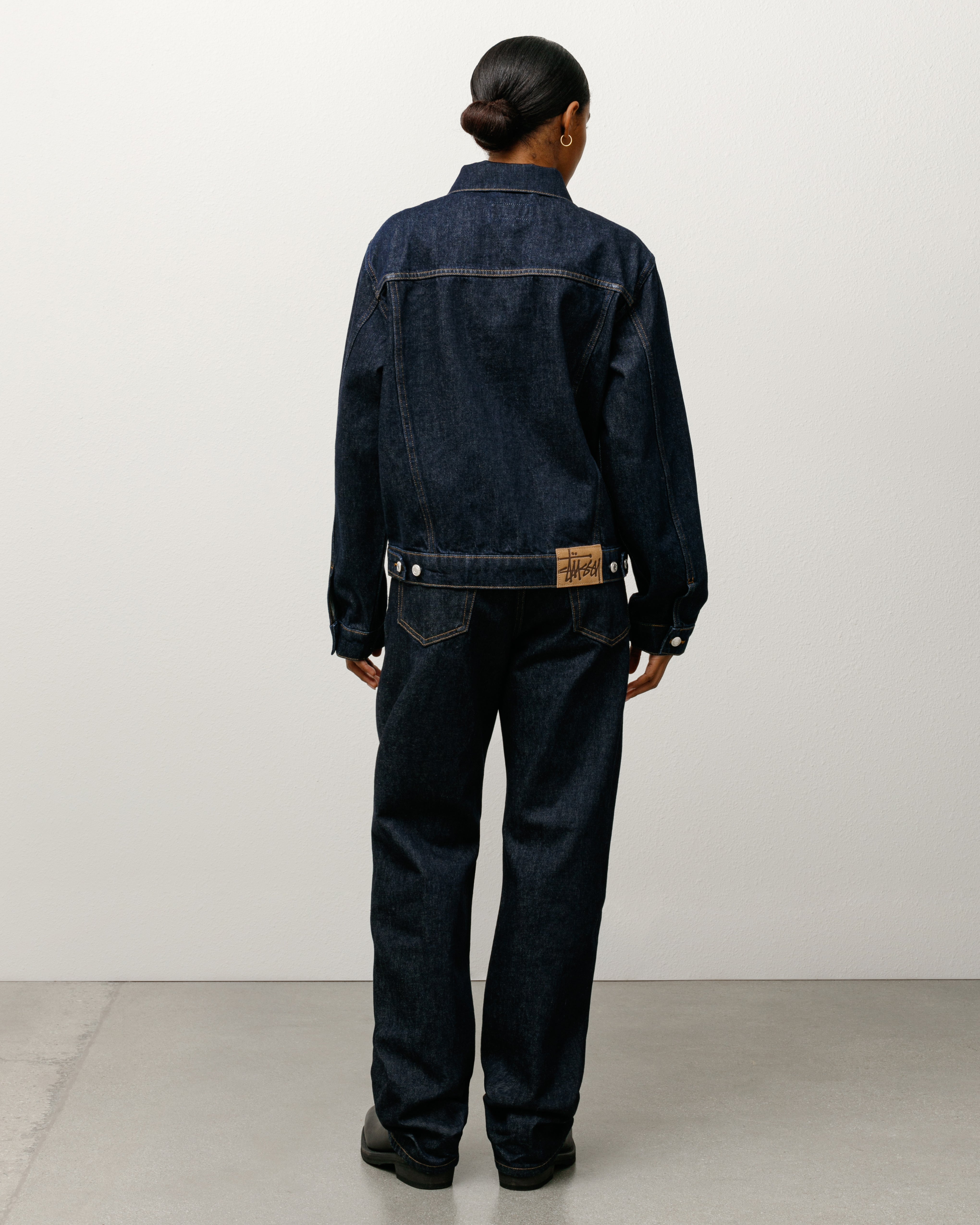 Trucker Jacket Denim – Rinsed Indigo | Outerwear | Stüssy Japan