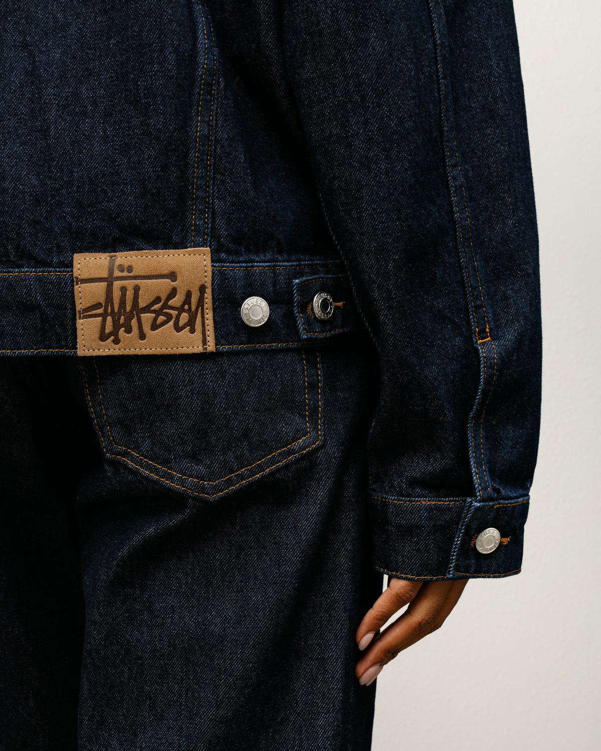 Trucker Jacket Denim – Rinsed Indigo | Outerwear | Stüssy Japan