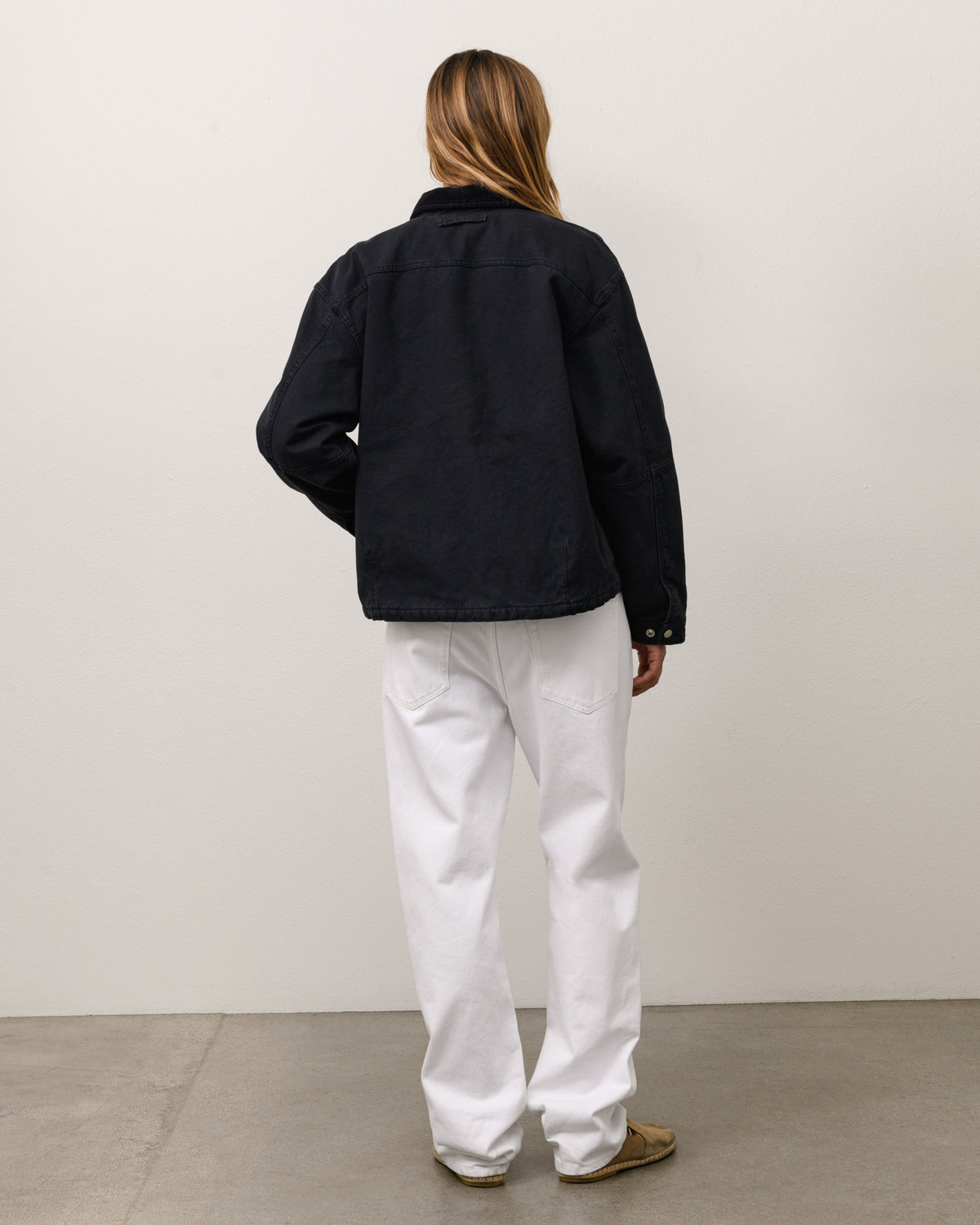 Workgear Jacket Unisex Long Sleeve In Black