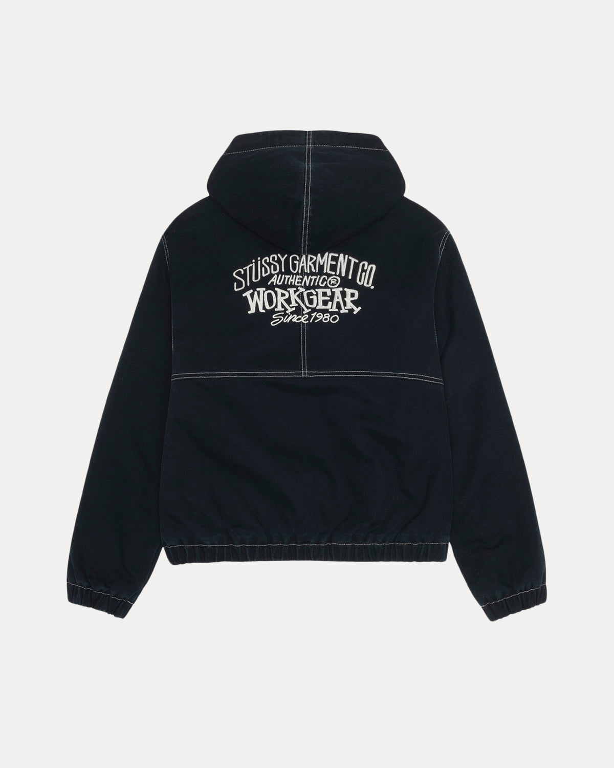 Work Jacket Contrast Stitch – Black | Outerwear | Stüssy Japan