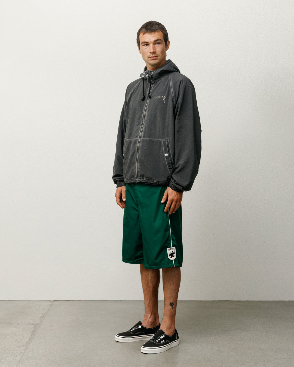 Beach Shell Garment Dyed – Black | Outerwear | Stüssy Japan