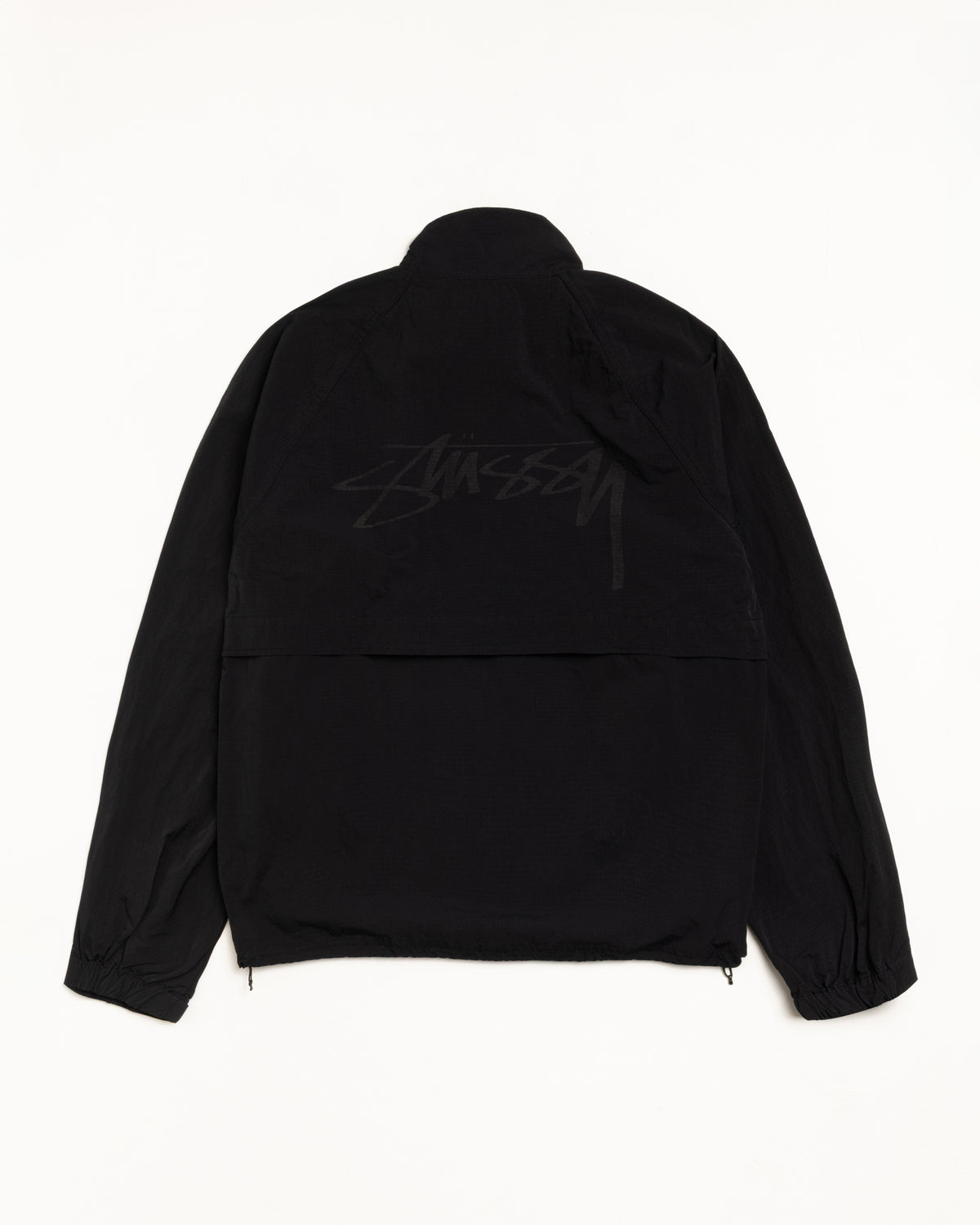 Warm Up Jacket – Black | Outerwear | Stüssy Japan