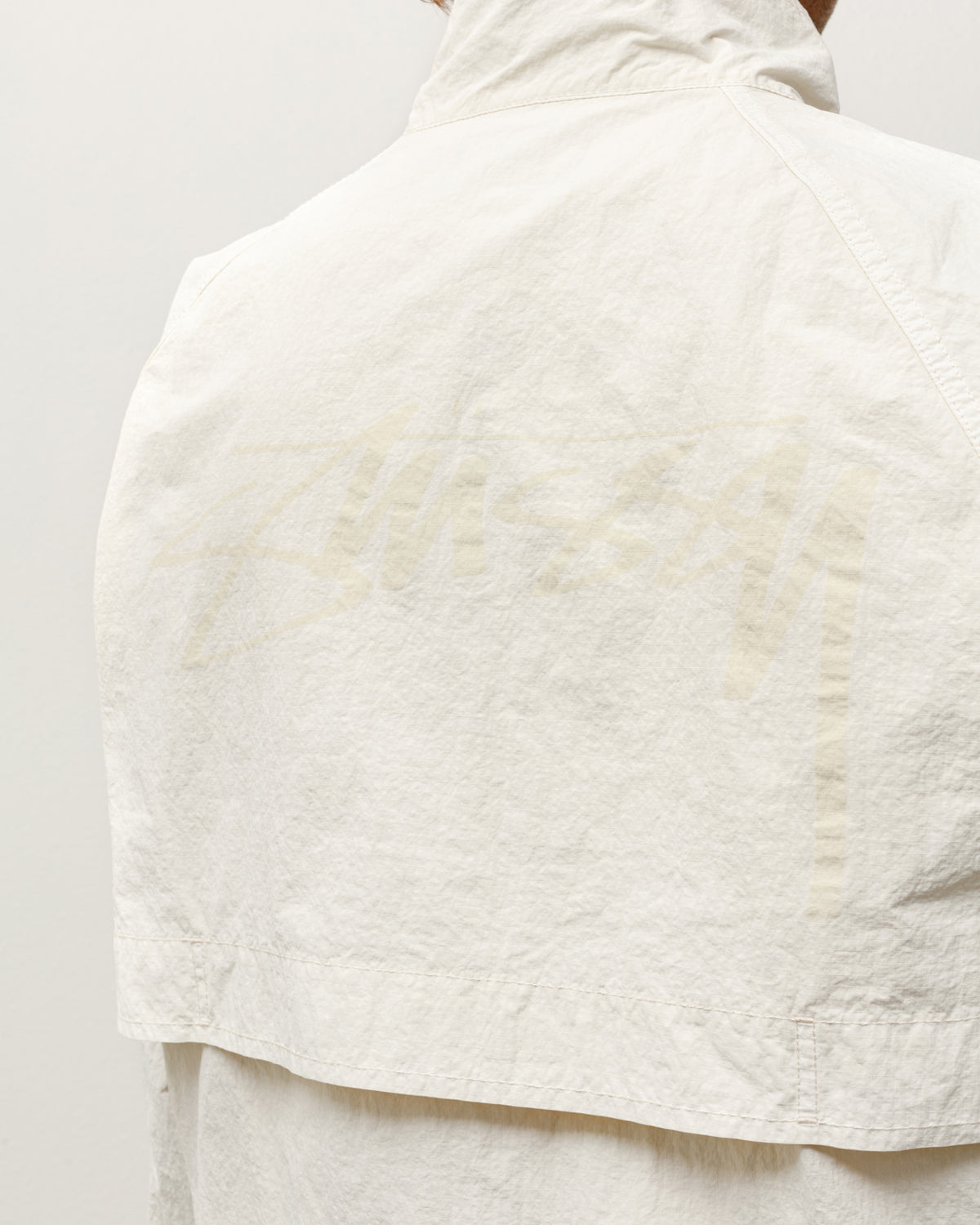 Warm Up Jacket – Bone | Outerwear | Stüssy Japan