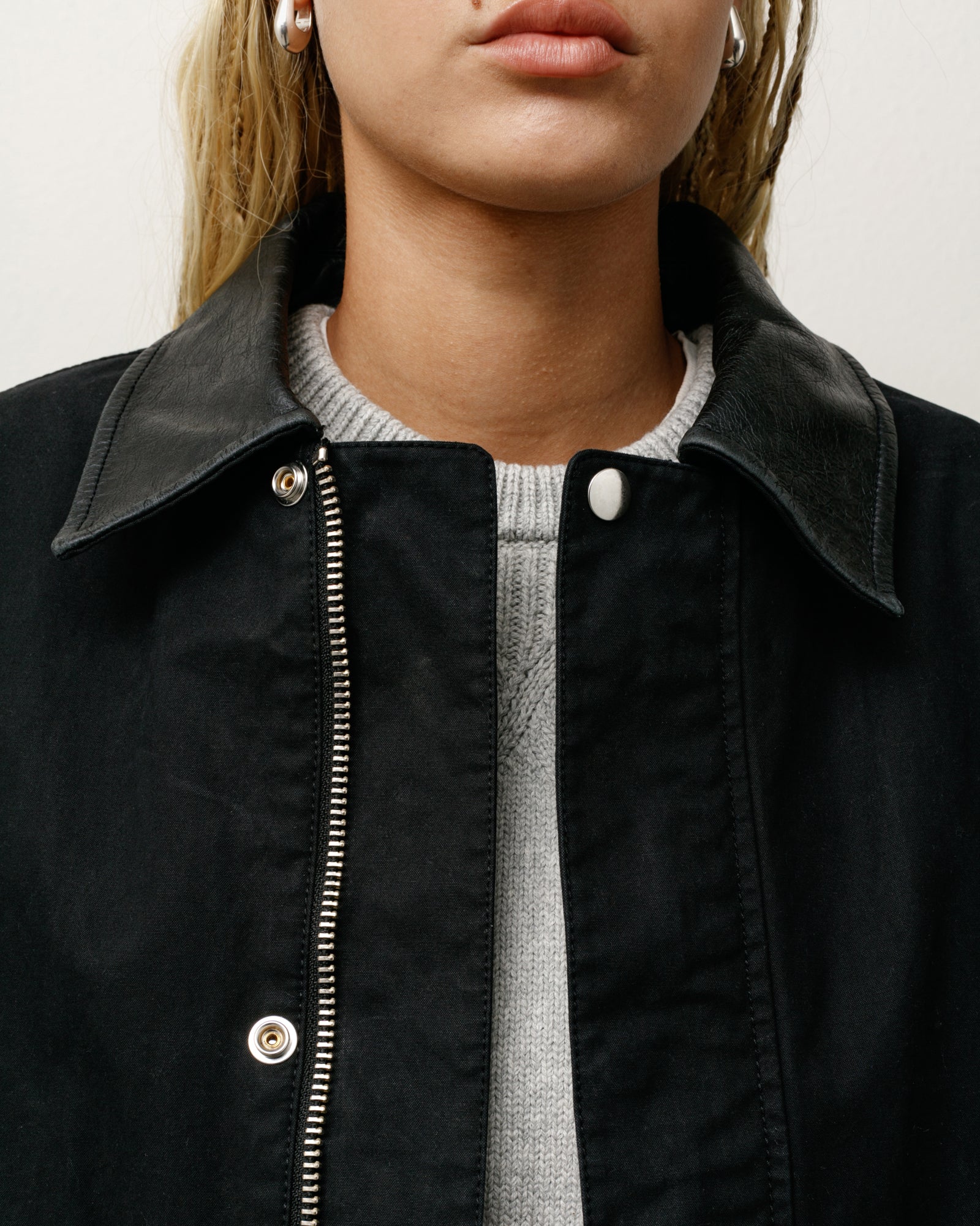Duster Coat – Black | Outerwear | Stüssy Japan