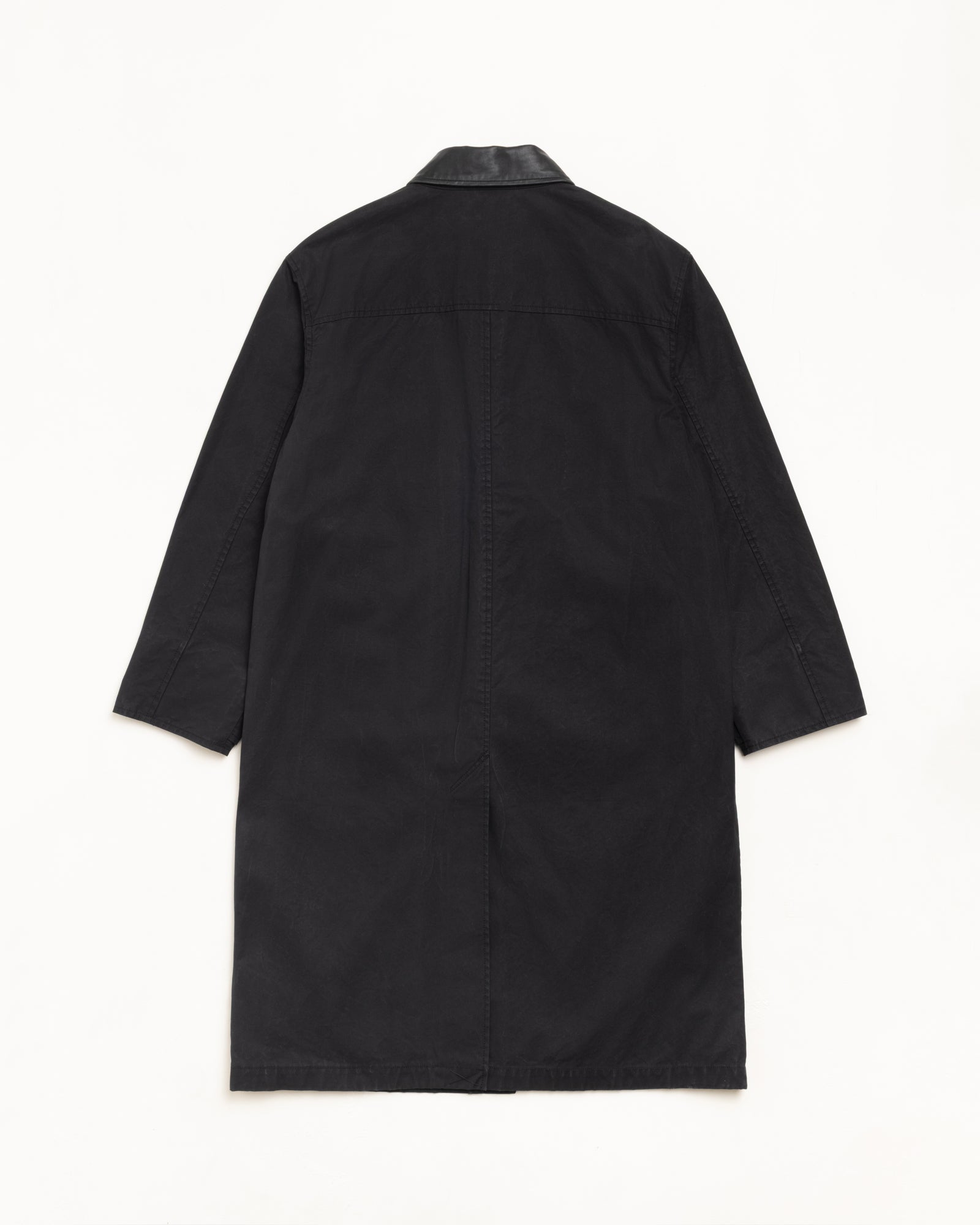 Duster Coat – Black | Outerwear | Stüssy Japan