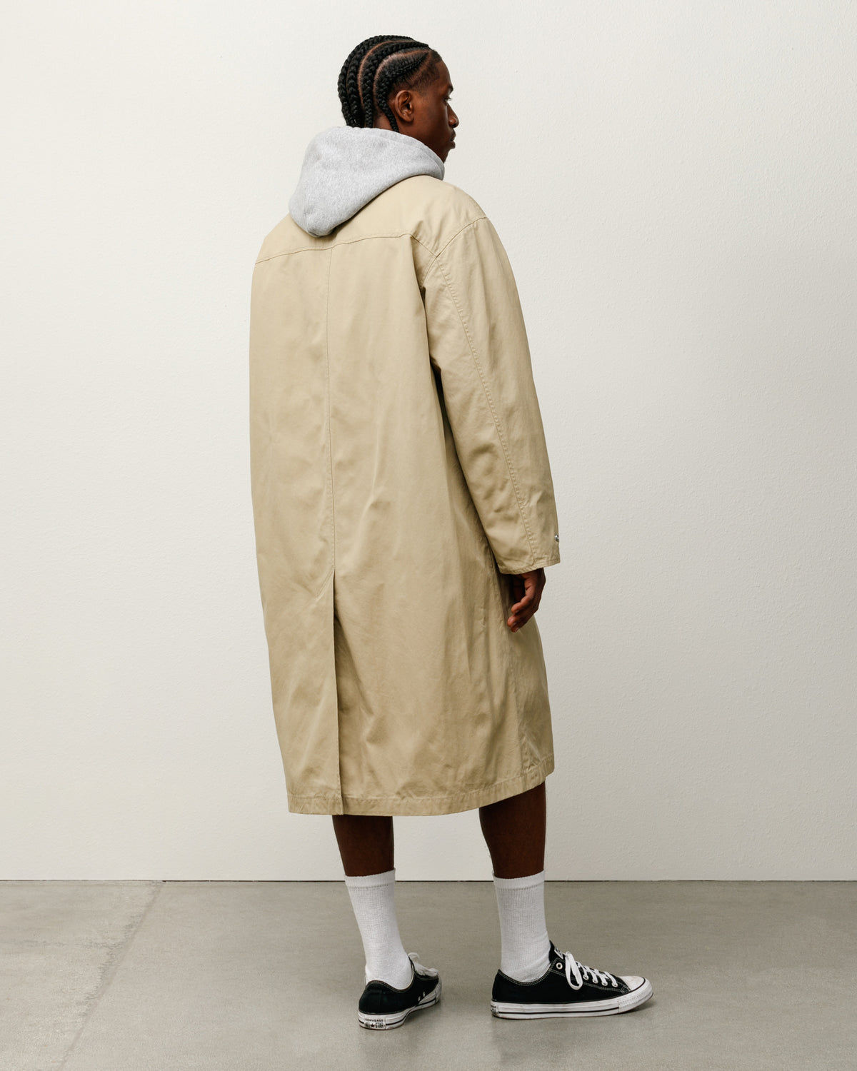 Duster Coat - Khaki | Outerwear | Stüssy Japan