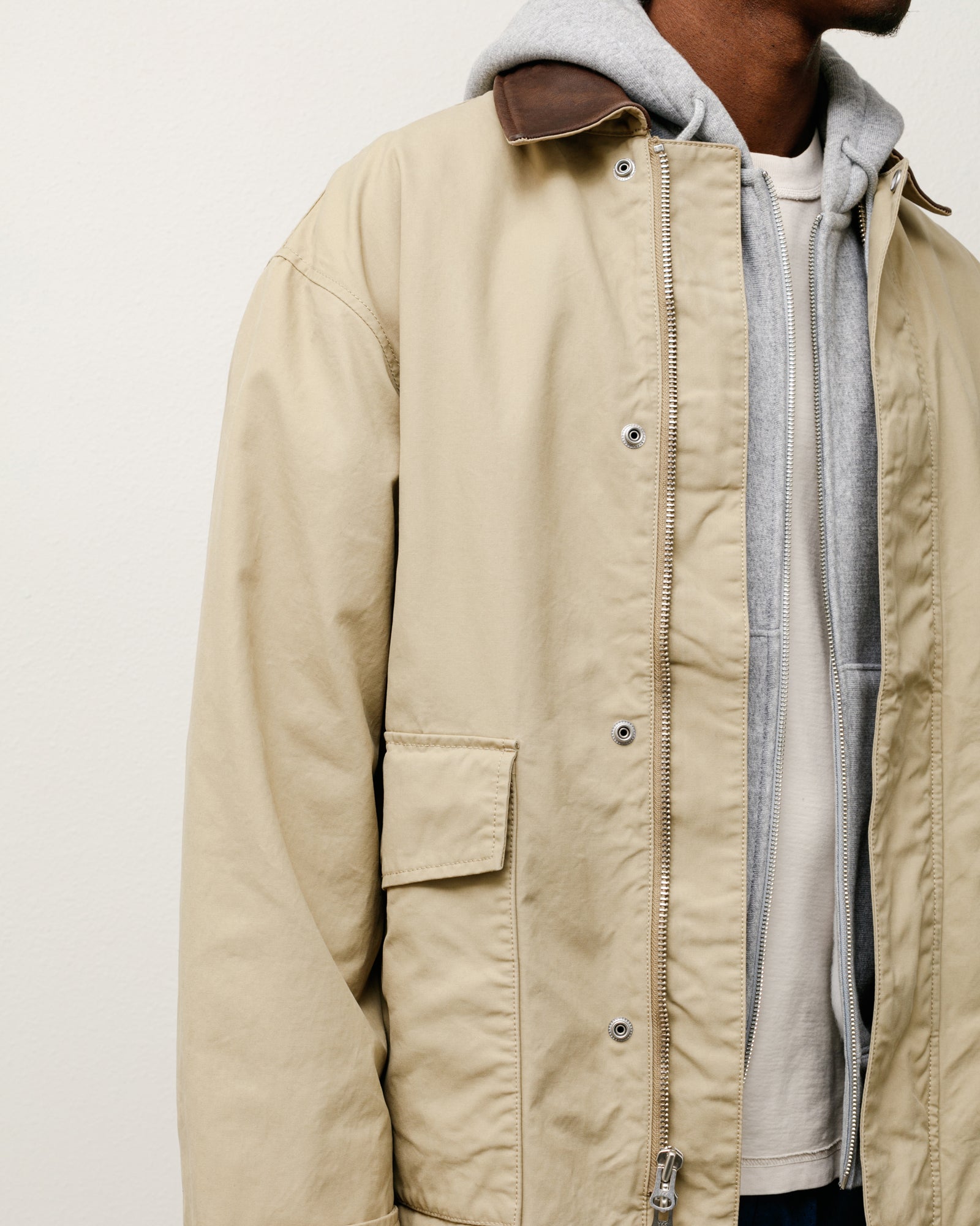 Duster Coat - Khaki | Outerwear | Stüssy Japan