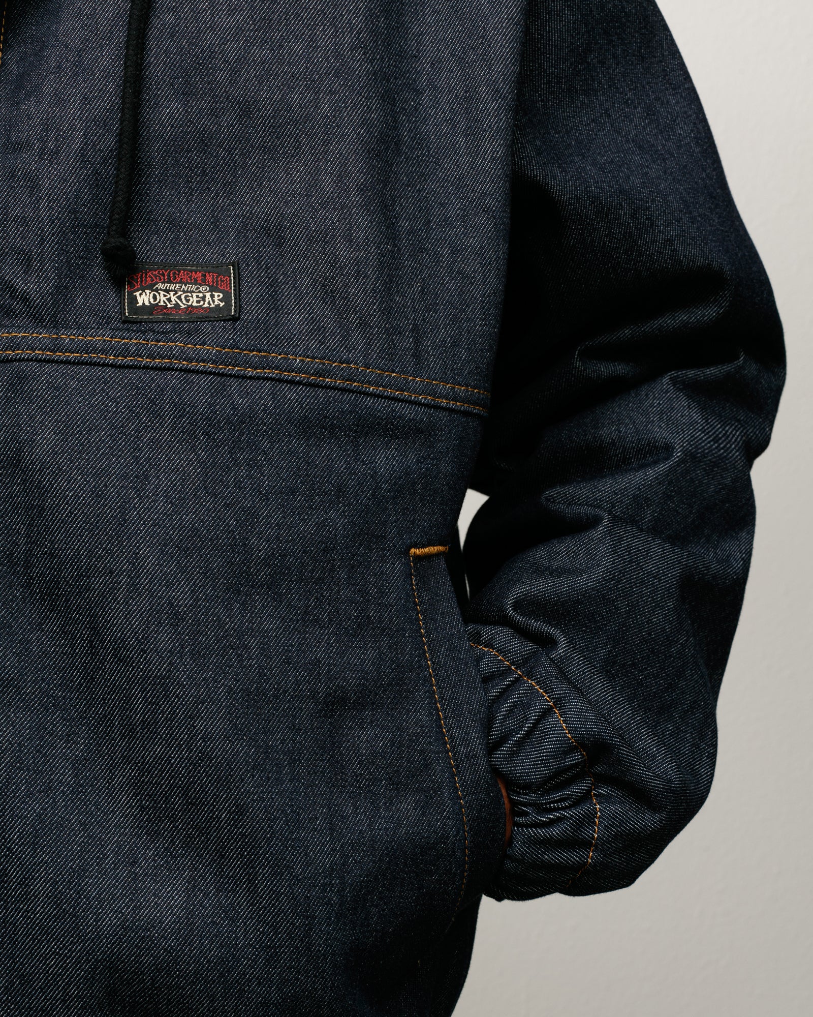 Insulated Work Jacket Raw Denim – Indigo | Outerwear | Stüssy Japan