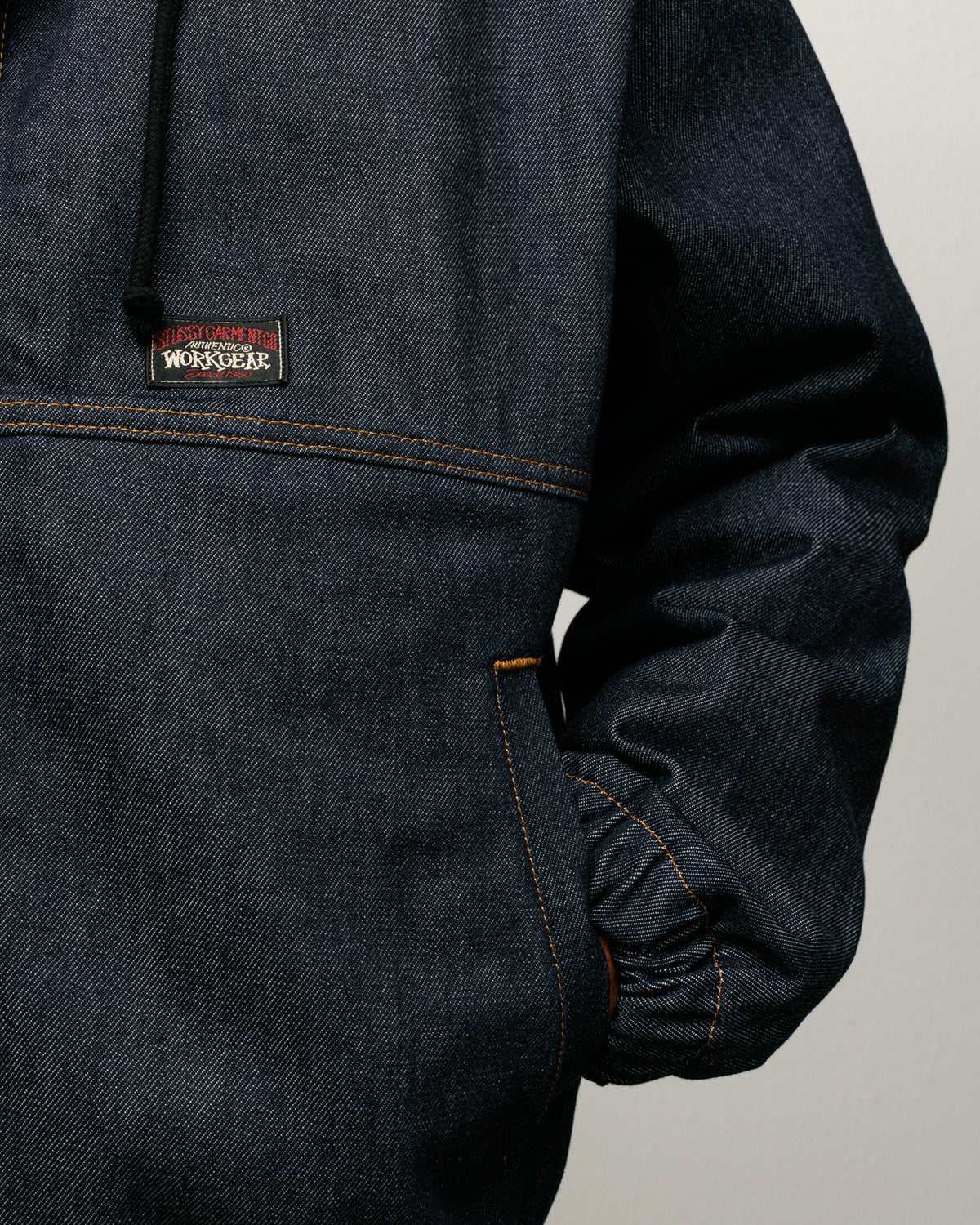 Insulated Work Jacket Raw Denim – Indigo | Outerwear | Stüssy Japan