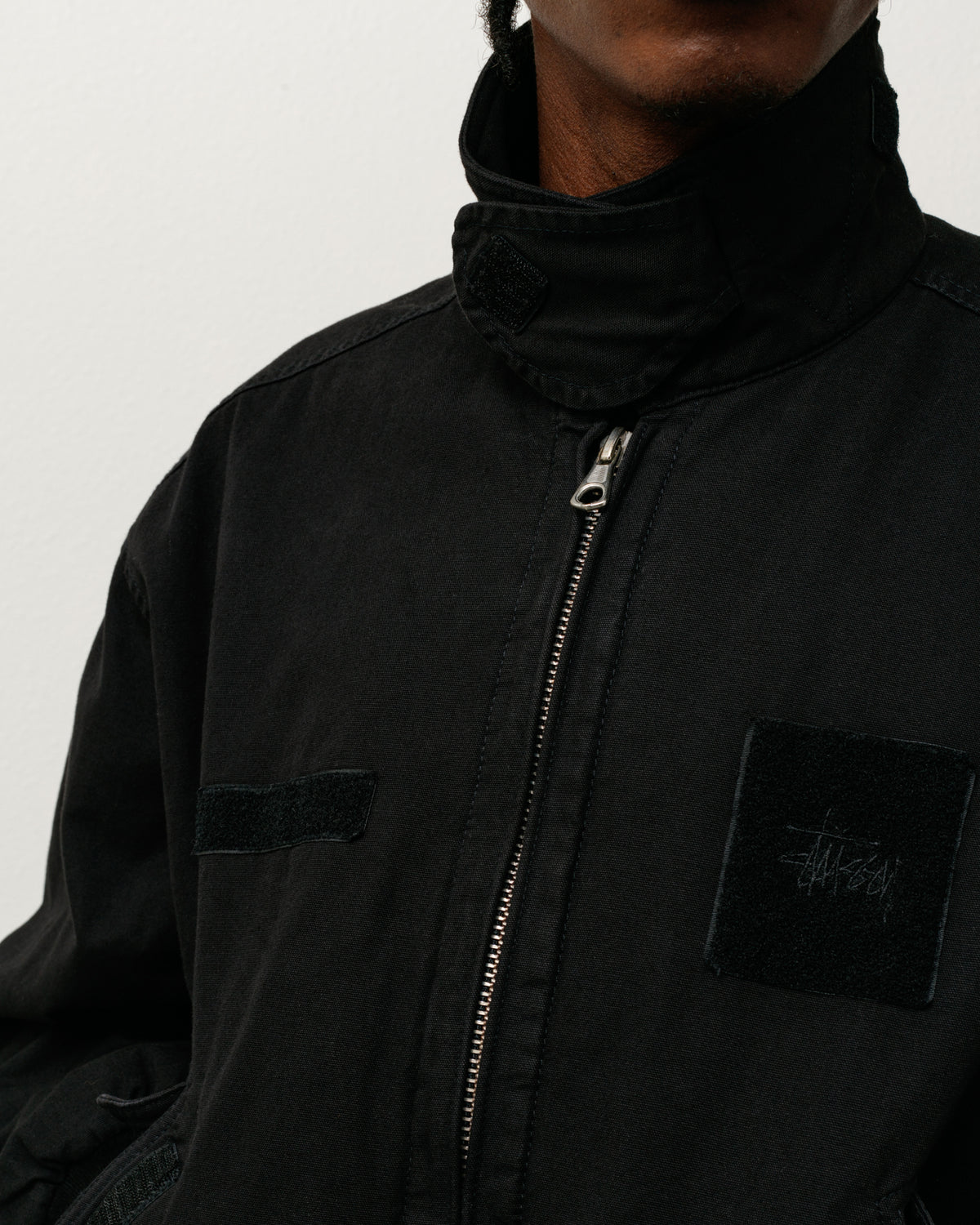 Flight Bomber – Black | Outerwear | Stüssy Japan