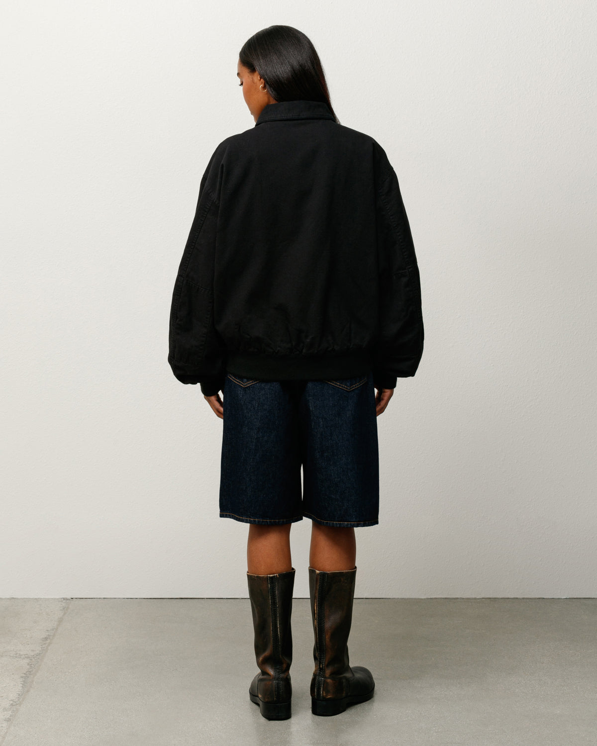Flight Bomber – Black | Outerwear | Stüssy Japan