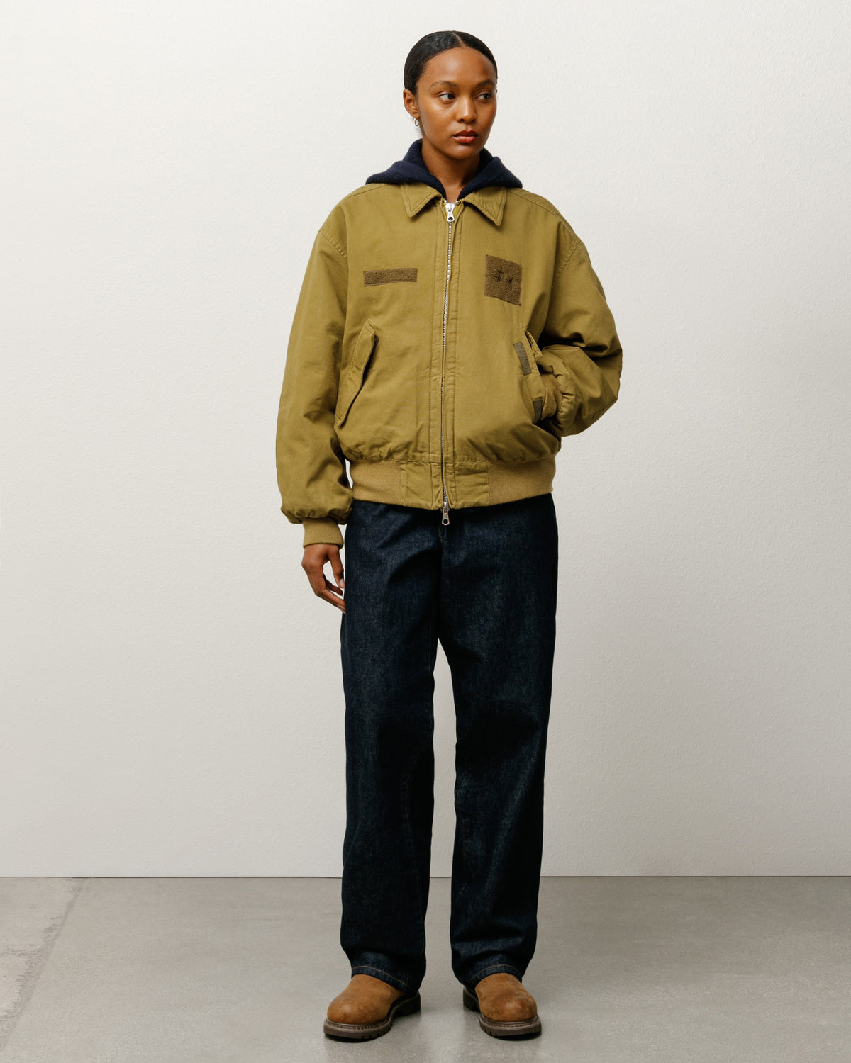 Flight Bomber – Golden Olive | Outerwear | Stüssy Japan