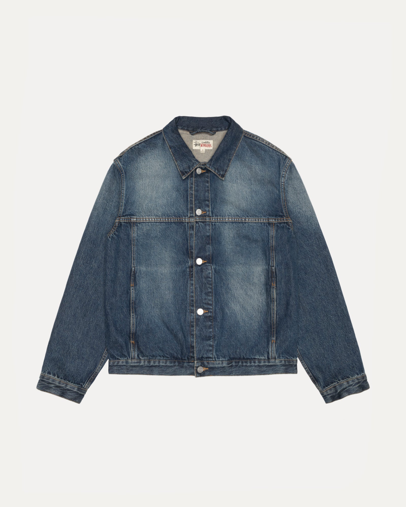 Trucker Jacket Denim – Vintage Indigo | Outerwear | Stüssy Japan