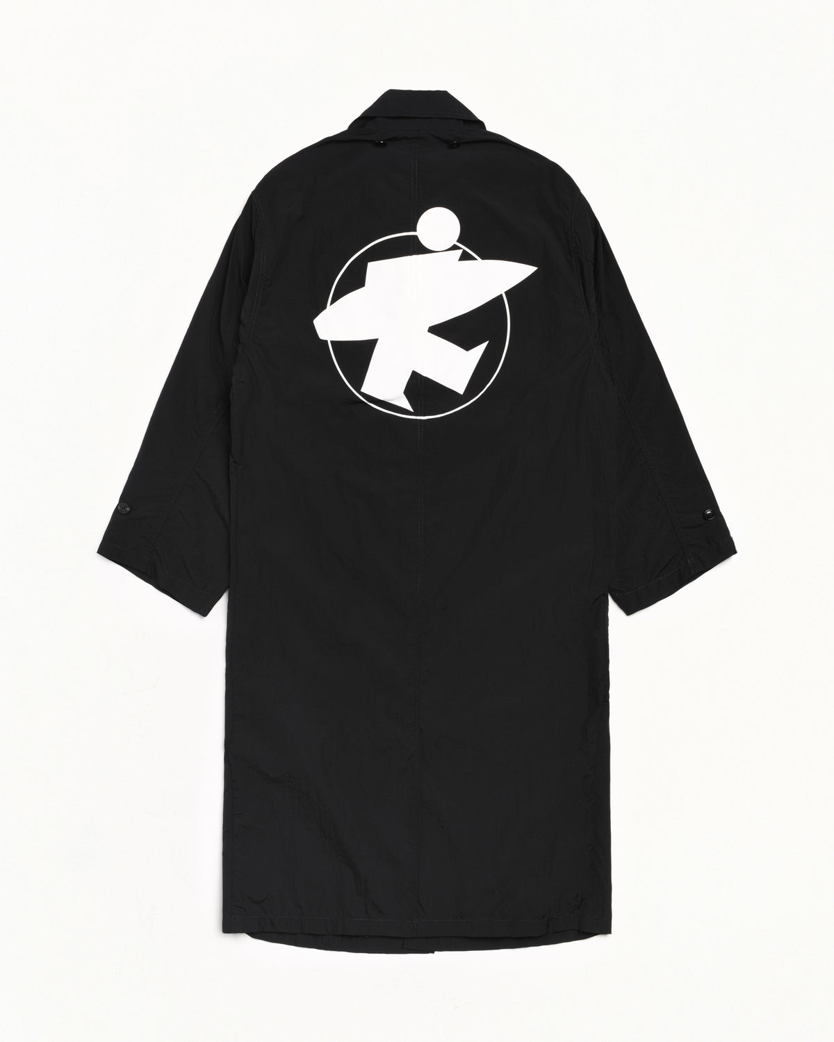 Lightweight Surfman Trench – Black | Outerwear | Stüssy Japan
