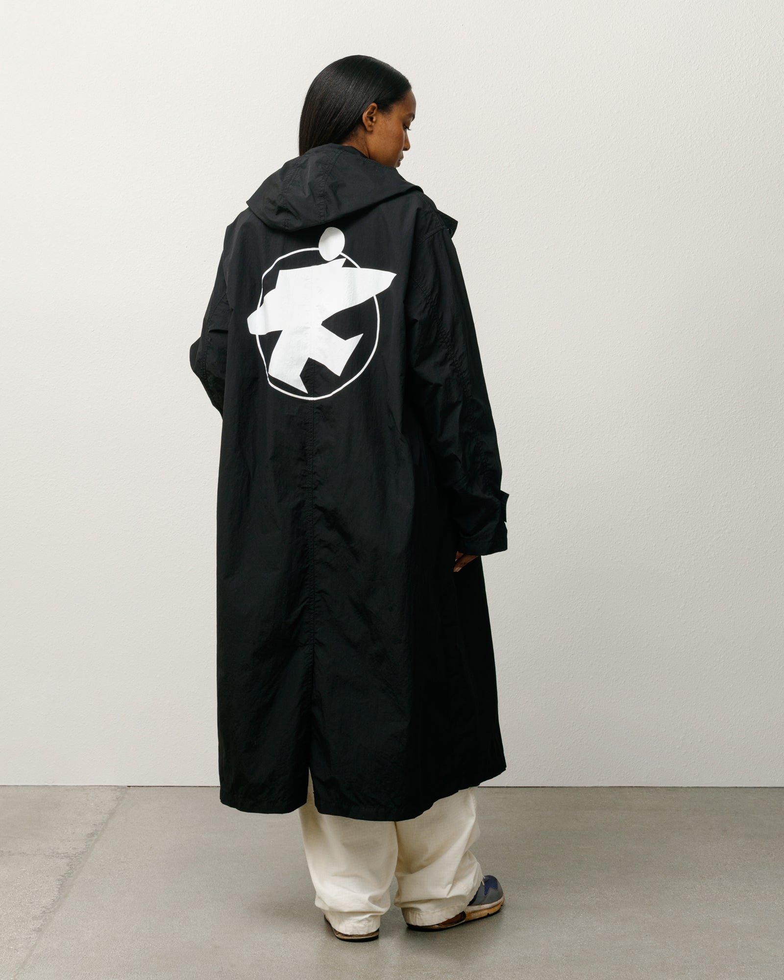Lightweight Surfman Trench – Black | Outerwear | Stüssy Japan