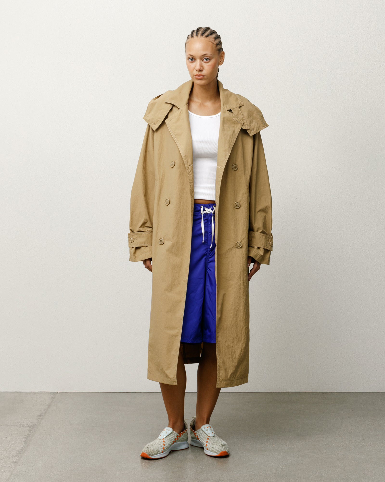 Lightweight Surfman Trench – Khaki | Outerwear | Stüssy Japan