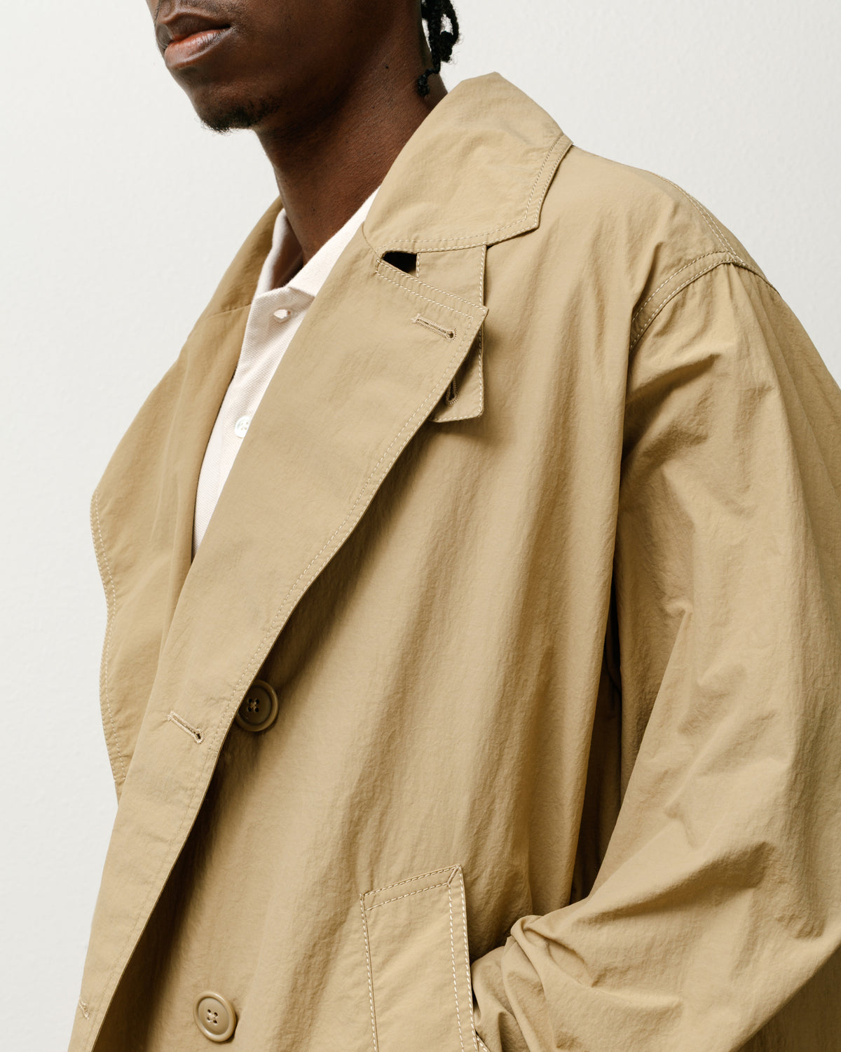 Lightweight Surfman Trench – Khaki | Outerwear | Stüssy Japan